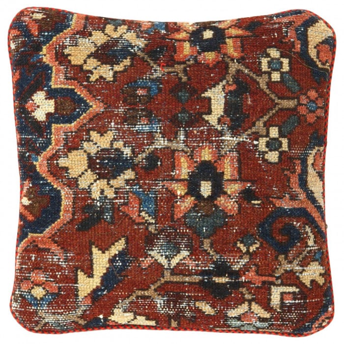 Pasargad Vintage Hand Knotted Farahan Rug Pillow 20" (1 of 2)