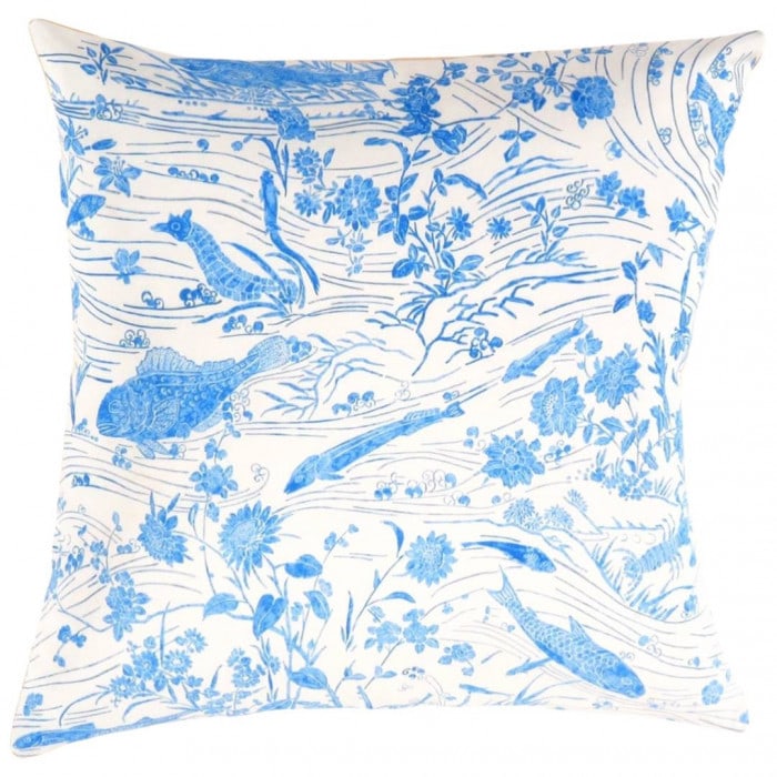 Turkish Fine Silk Style Pillow 24" (1 of 2)