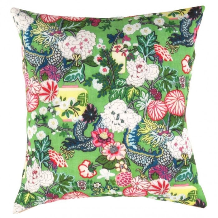 Turkish Fine Silk tiger Pillow 20" (1 of 2)