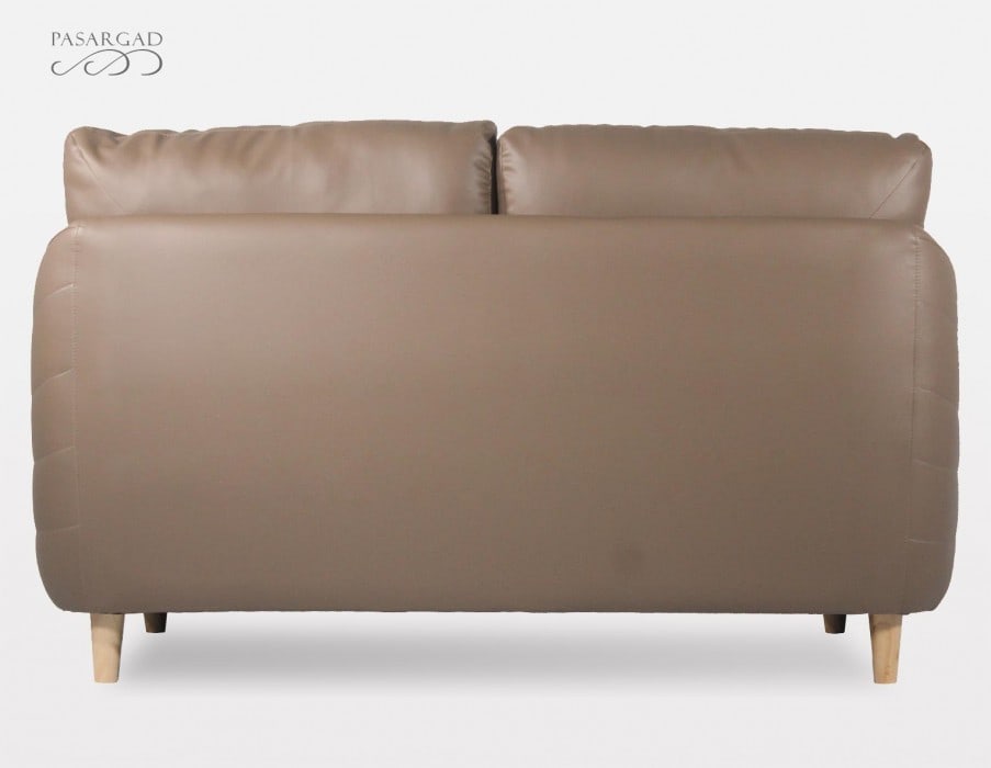 April Leather Loveseat - 3