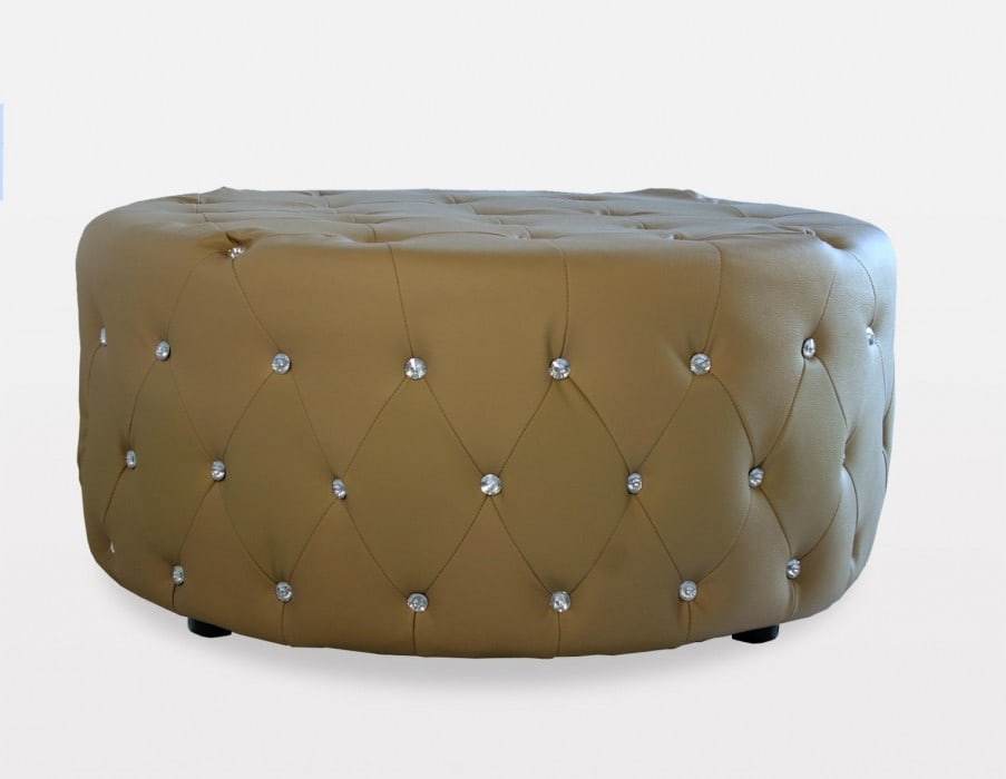 Pu Leather Ottoman - 2
