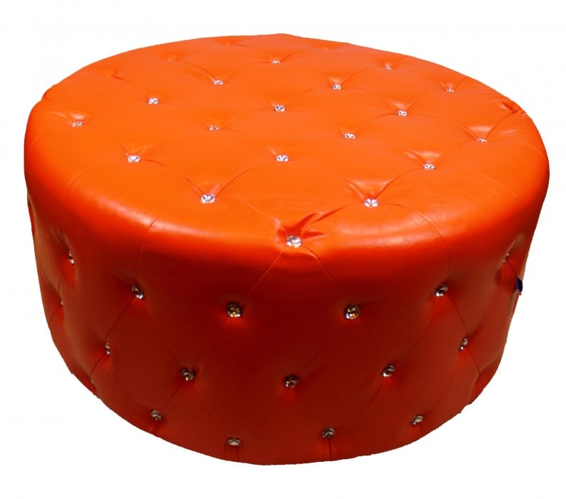 Pu Leather Ottoman - 6