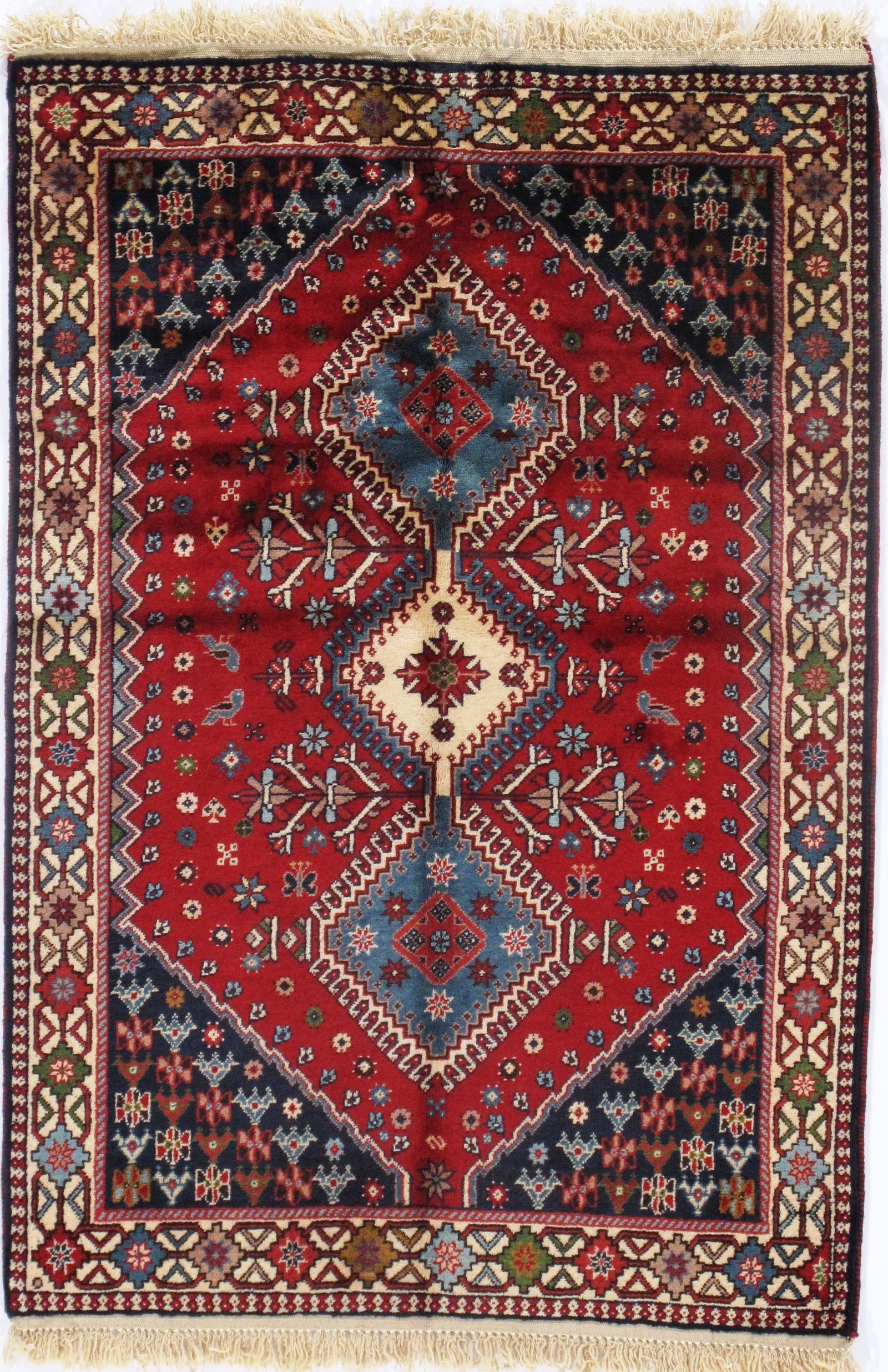 Red Persian Yalameh 3' X 5' (1 of 1)