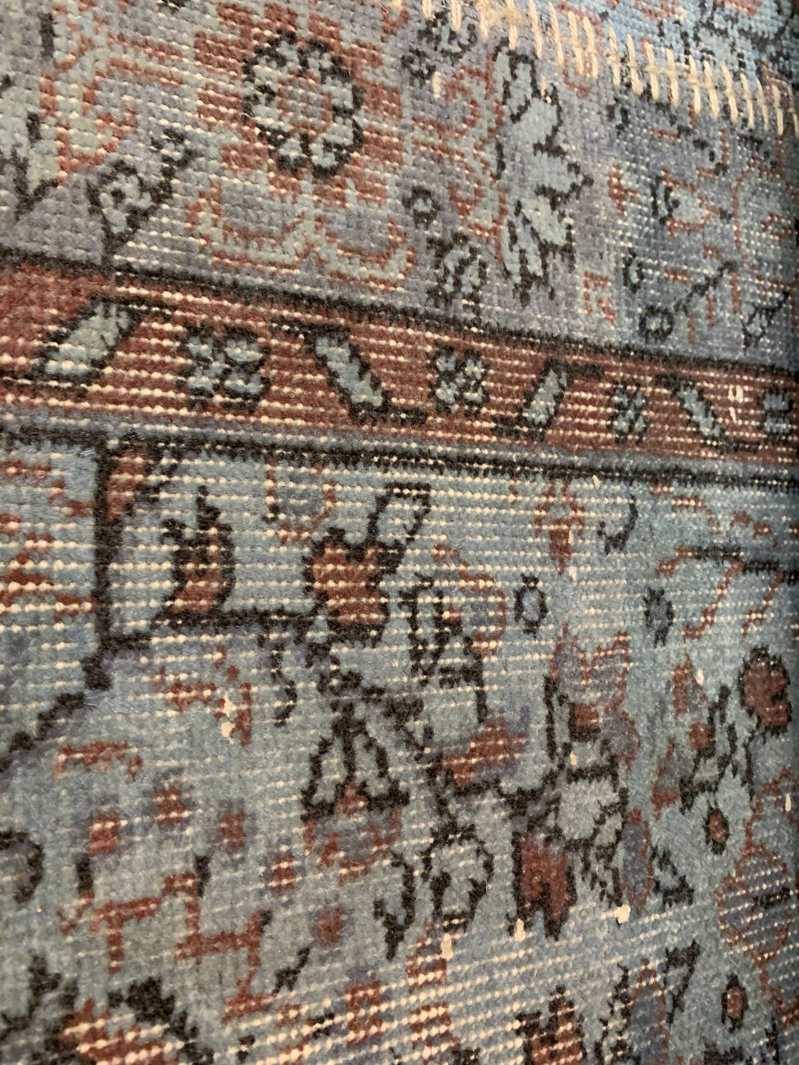 Gray Turkish Patchwork 8' X 12' - 2