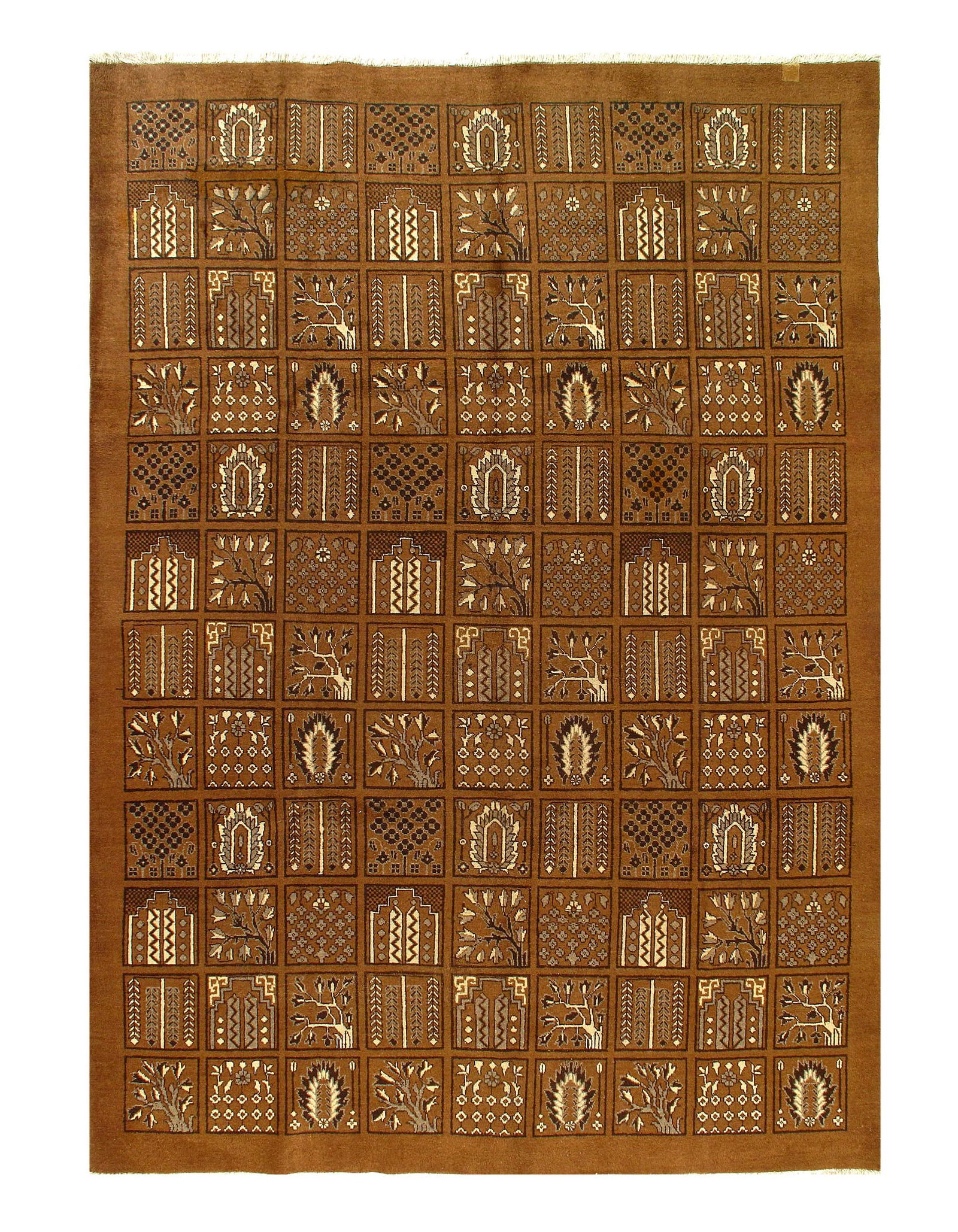 Camal Khodrang Lamb's Wool 8' X 11': Camal Khodrang Lamb's Wool 8' X 11' - circa 1970, Tabriz, Hand-Knotted, Wool, 300 -D03056- 862.This item is part of our fine auction collection which includes many fine home accessories including anti