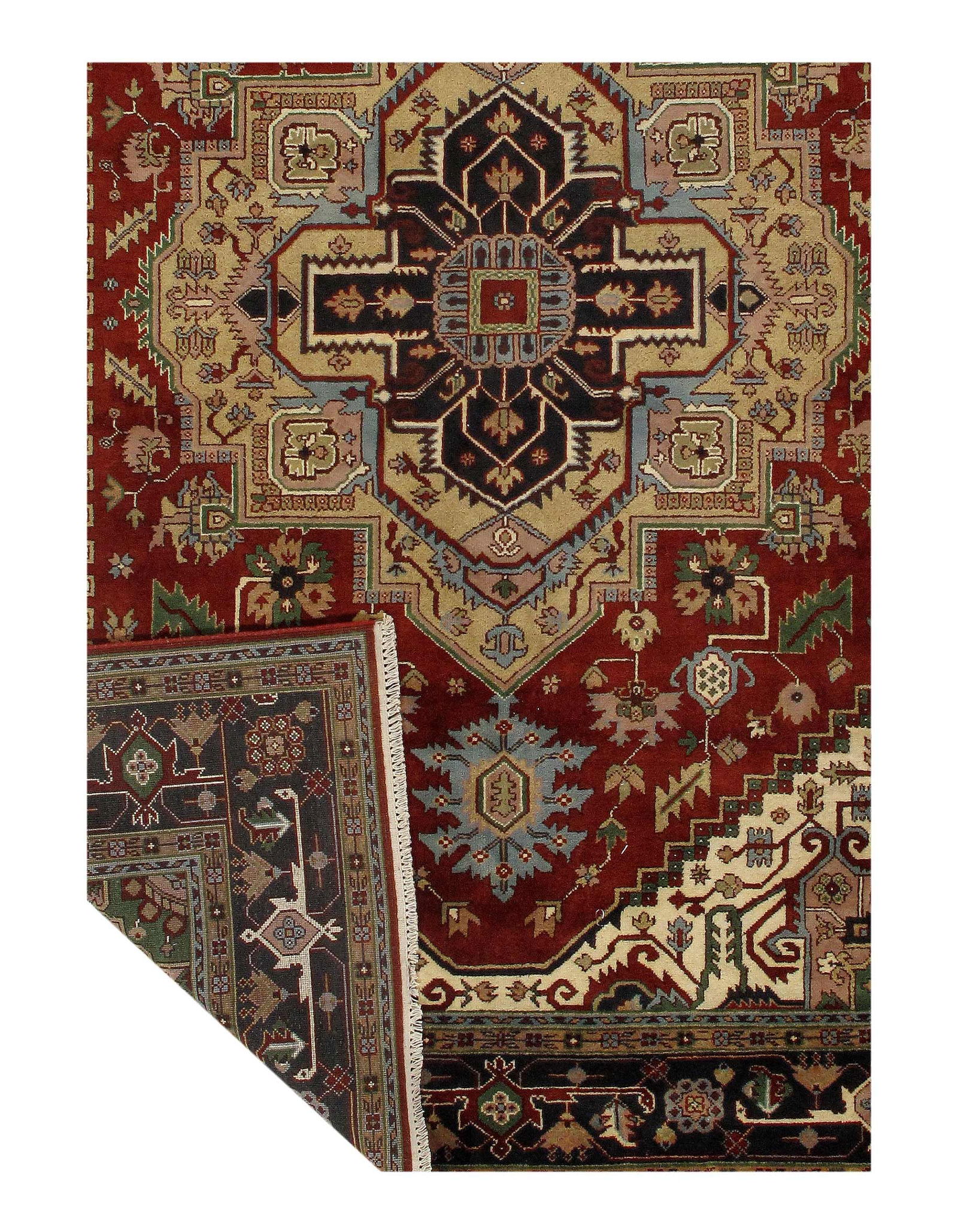 Serapi Design Hand-Knotted 9'11" X 13'7" - 3