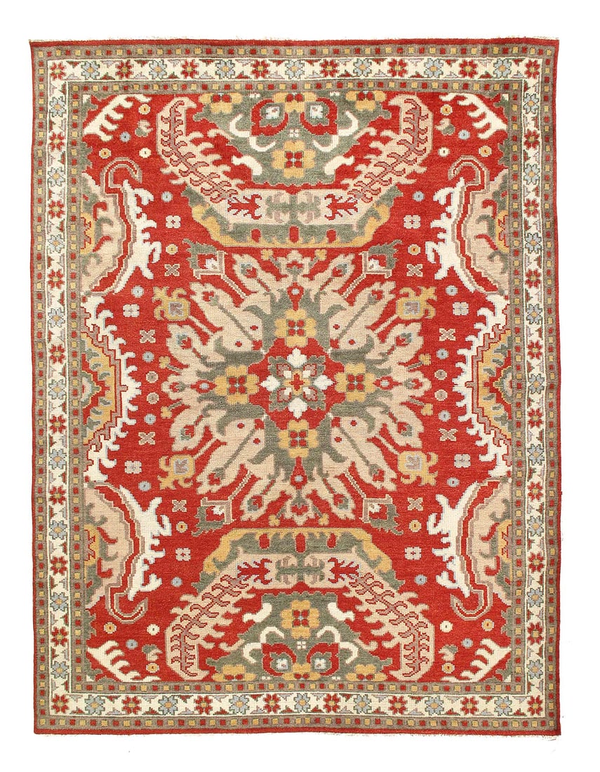 Fine Hand Knotted Kazak rug 7'9'' X 10'1'' (1 of 4)