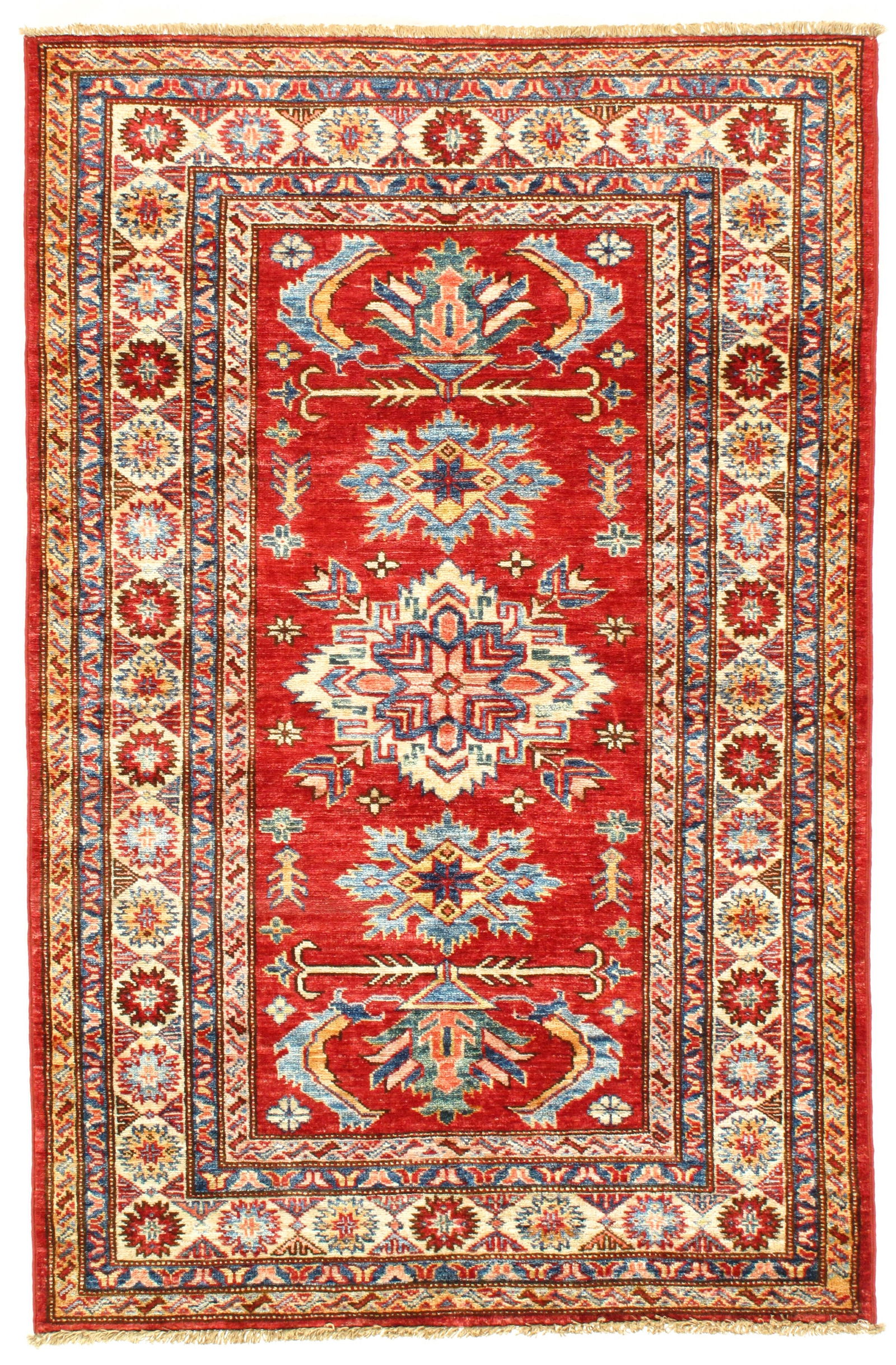 Red Pak Super Kazak Lamb's Wool 3' X 5' (1 of 3)