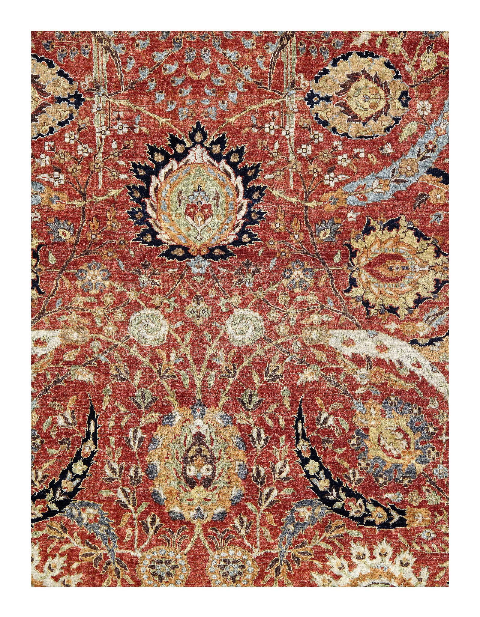 Rust Indian Serapi 8' X 10' - 2