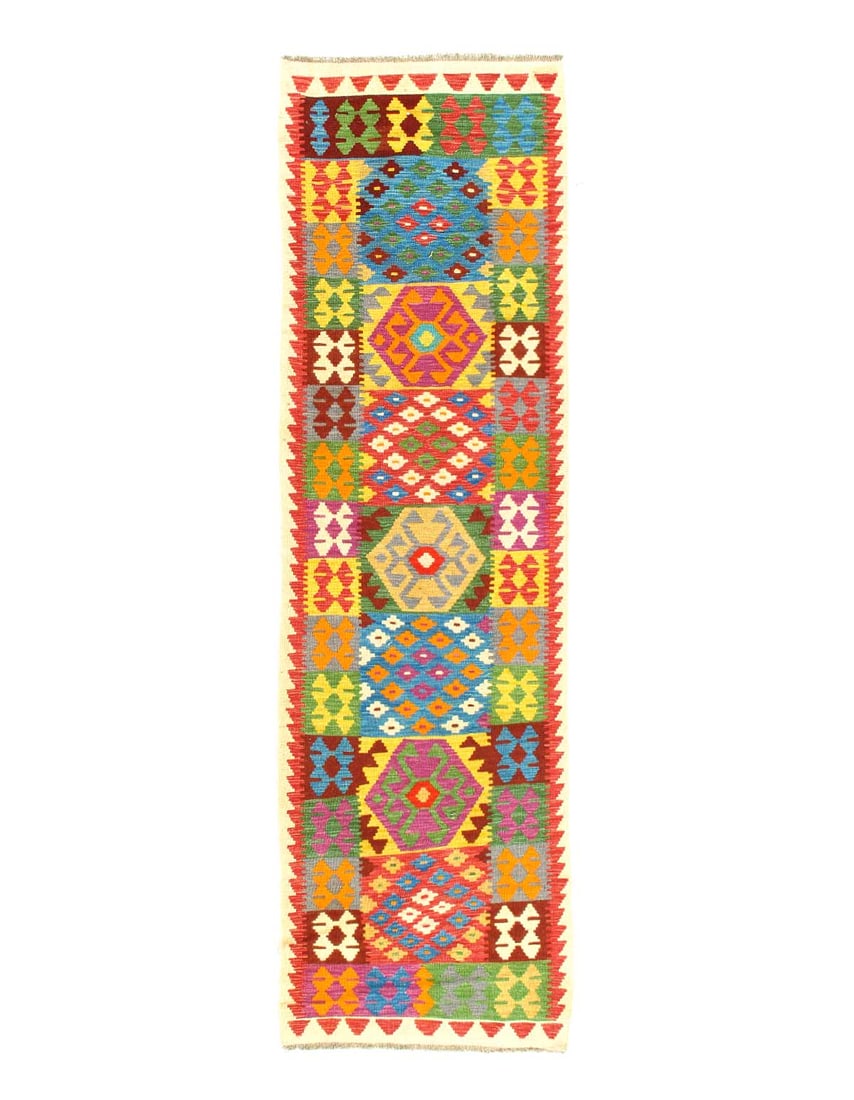 Pasargad Caucasian Tribal Style Flat Weave kilim runner 2'8'' X 9'8'': Pasargad Caucasian Tribal Style Flat Weave kilim runner 2'8'' X 9'8''- New, kilim, 300 -D14406- 862.This item is part of our fine auction collection which includes many fine home accessories
