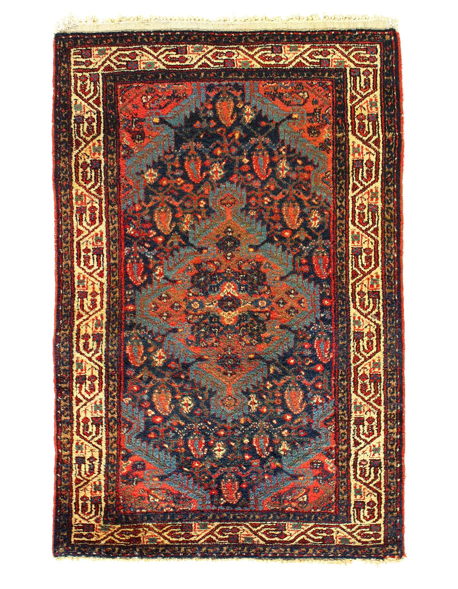 Persian Antique Hamadan rug 2'6'' X 4' (1 of 3)
