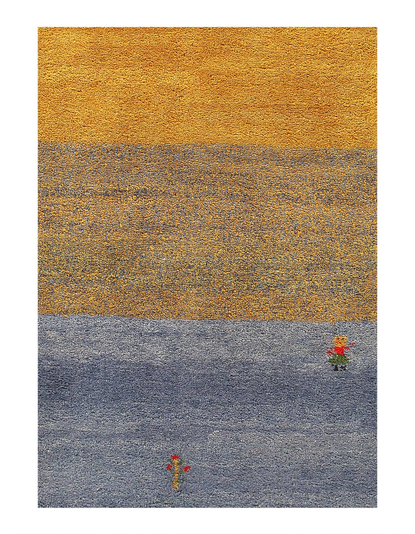 Gabbeh Wool Rug - 6'x9' - 2