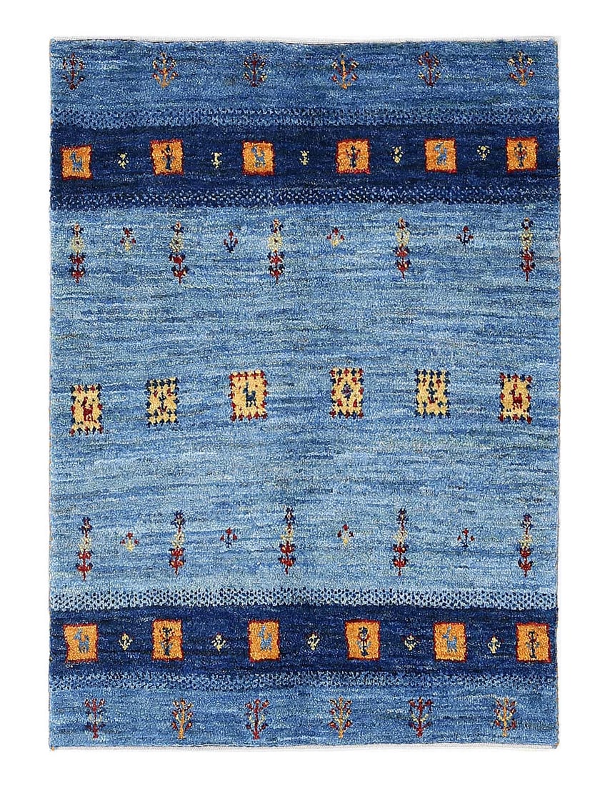 Fine Hand knotted Persian Gabbeh 2'1"X 3' (1 of 3)