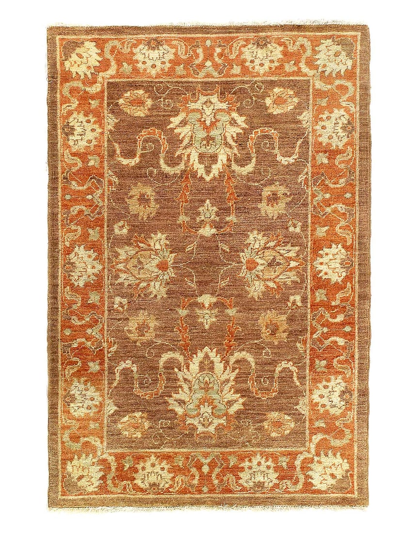 Fine Hand knotted farahan rug 3'3'' X 4'11'': Fine Hand knotted farahan rug 3'3'' X 4'11'' - New, Farahan, Hand-Knotted, Lamb's Wool, 300 -D14446- 862.This item is part of our fine auction collection which includes many fine home accessories incl