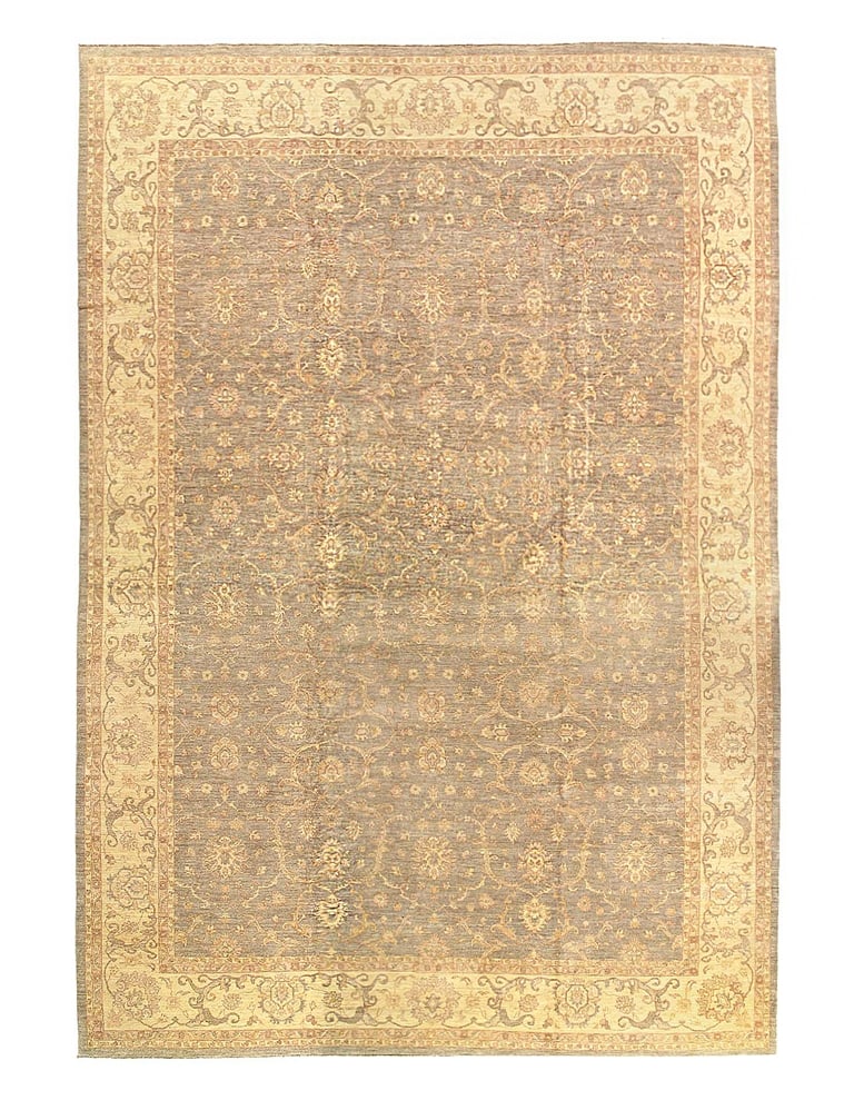 Gray Color Fine Hand knotted Farahan rug 14'1'' X 20': Gray Color Fine Hand knotted Farahan rug 14'1'' X 20' - New, Farahan, Hand-Knotted, Lamb's Wool, 300 -D06608- 862.This item is part of our fine auction collection which includes many fine home accesso