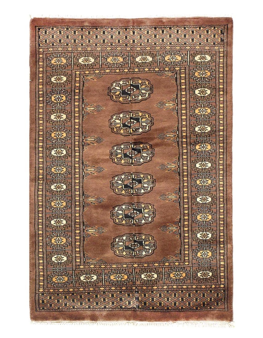 Fine Hand Knotted Bokhara rug 2'X 3'2" (1 of 3)