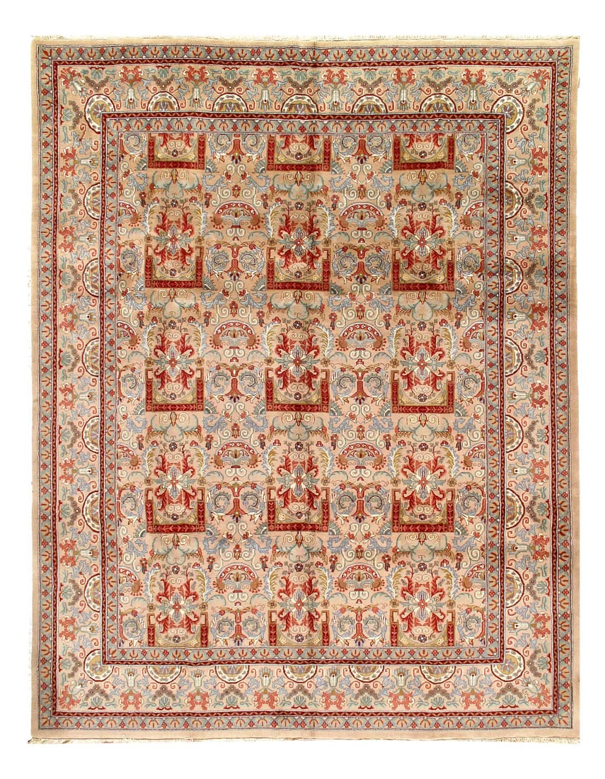 Fine Hand Knotted Augra 9'X 12' (1 of 3)