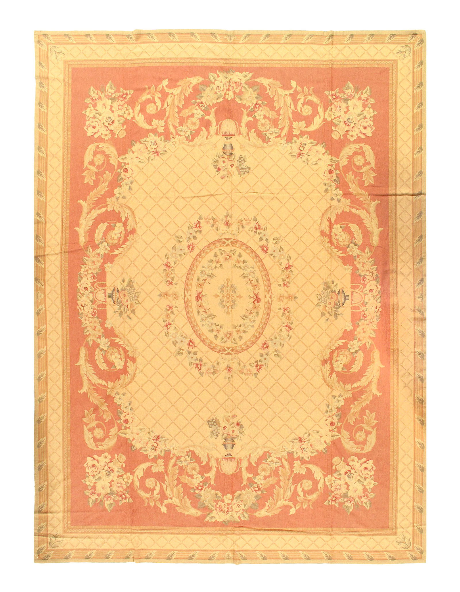 Classic Aubusson Style Rug - 8'4" x 11'7" (1 of 4)