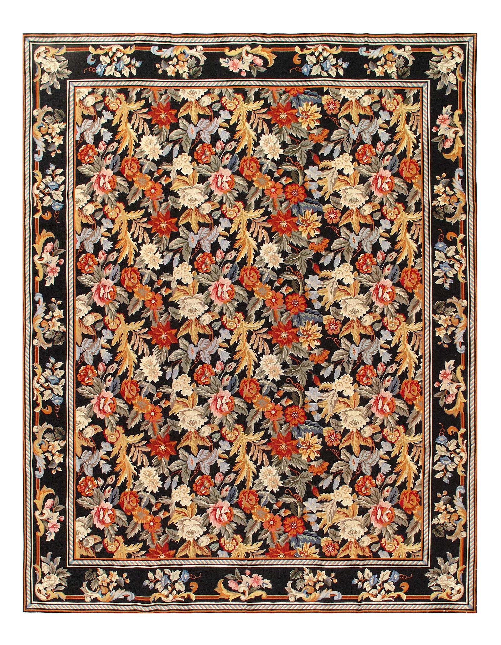 Multi Color Fine Hand Knotted Abusson Rug 8' X 10': Multi Color Fine Hand Knotted Abusson Rug 8' X 10' - New, Abussan, Hand-Knotted, Flat Weave, 300 -15563- 862.This item is part of our fine auction collection which includes many fine home accessories