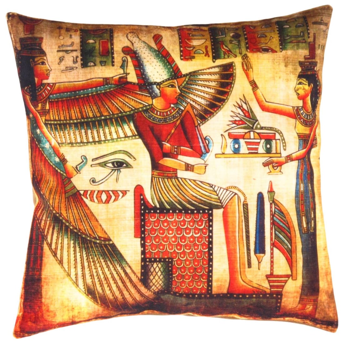 Pasargad velvet Throw Pillow 16'' X 16": Pasargad velvet Throw Pillow 16'' X 16" - New, Egyption, Handmade , Velvet Silk, 300 -TIR 345- 862.This item is part of our fine auction collection which includes many fine home accessories including