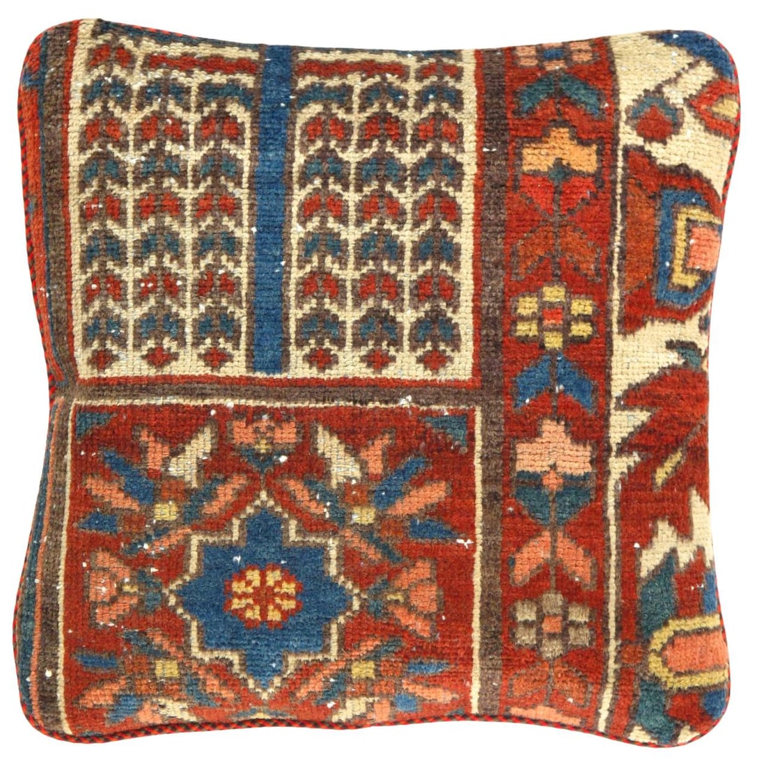 Pasargad Vintage Hand Knotted Farahan Rug Pillow 20" (1 of 2)