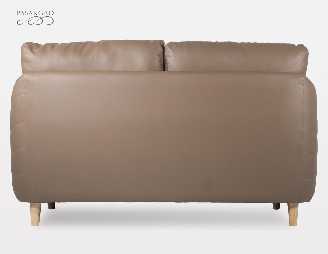 April Leather Loveseat - 3