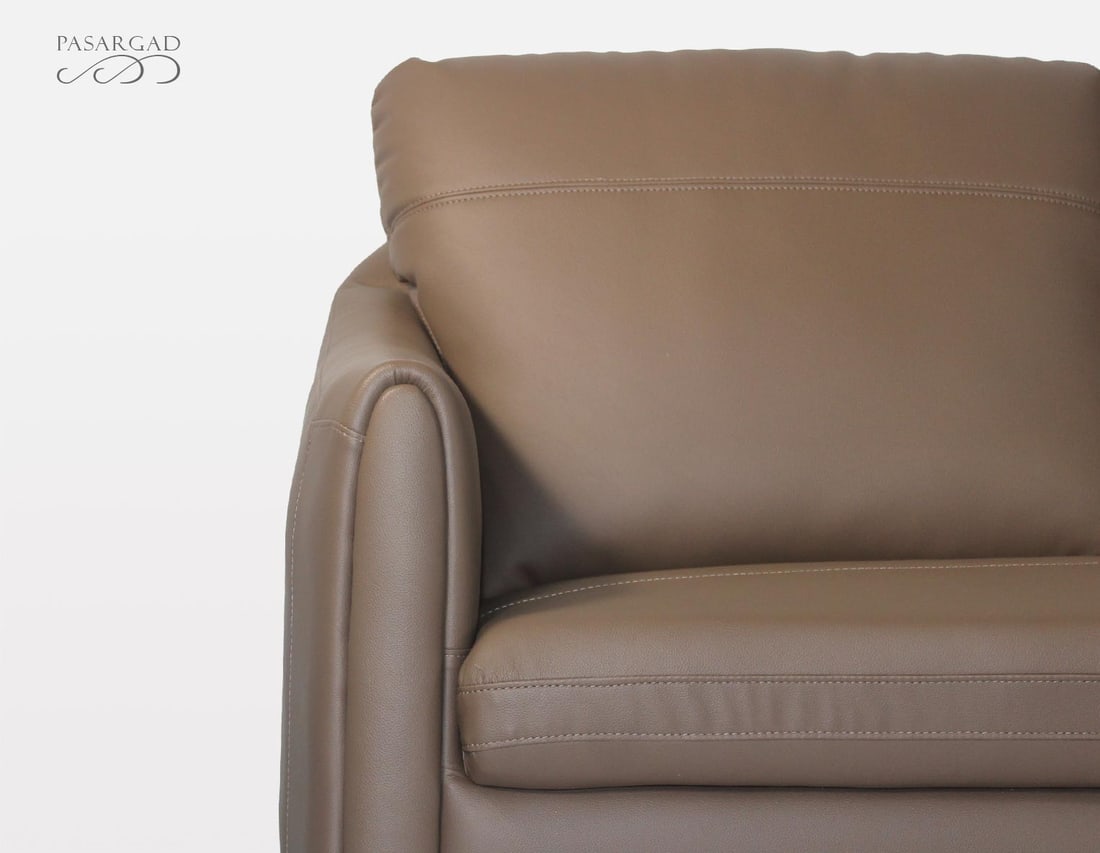 April Leather Loveseat - 5