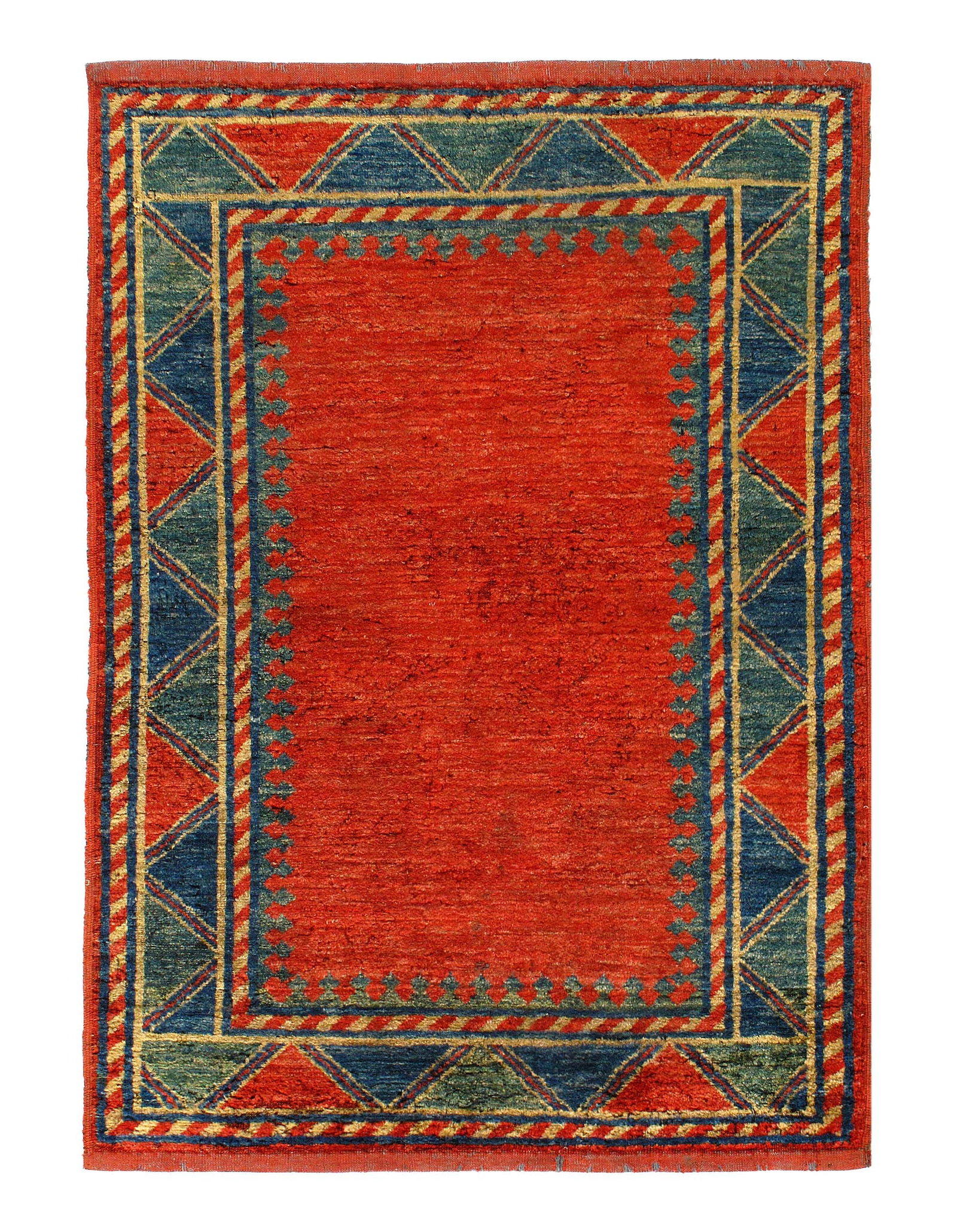 Red Color Vintage Turkish Rug 3'6'' X 4'9'': Red Color Vintage Turkish Rug 3'6'' X 4'9'' - 1960, Turkish, Hand-Knotted, Lamb's Wool, 300 -D11742- 862.This item is part of our fine auction collection which includes many fine home accessories incl