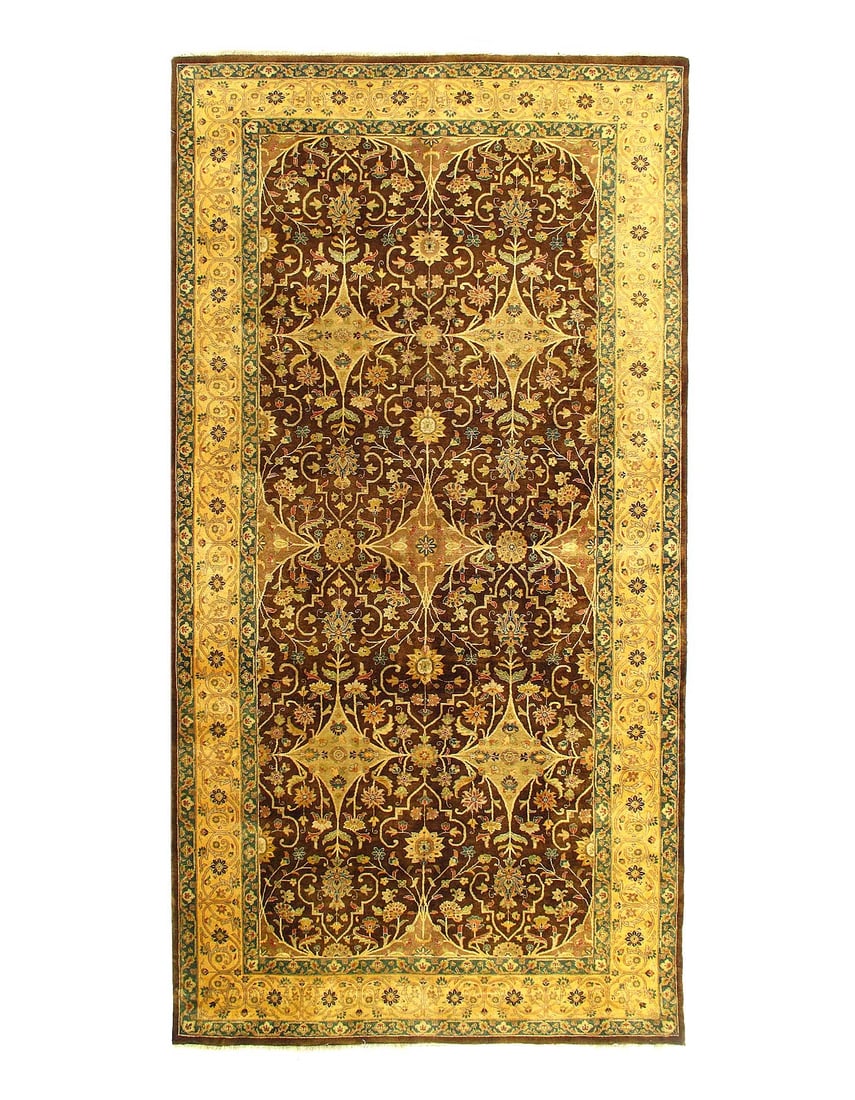 Fine Hand Knotted Gallery size Tabriz design 6' X 12': Fine Hand Knotted Gallery size Tabriz design 6' X 12' - New, Tabriz, Hand-Knotted, Lamb's Wool, 300 -23100- 862.This item is part of our fine auction collection which includes many fine home accessori
