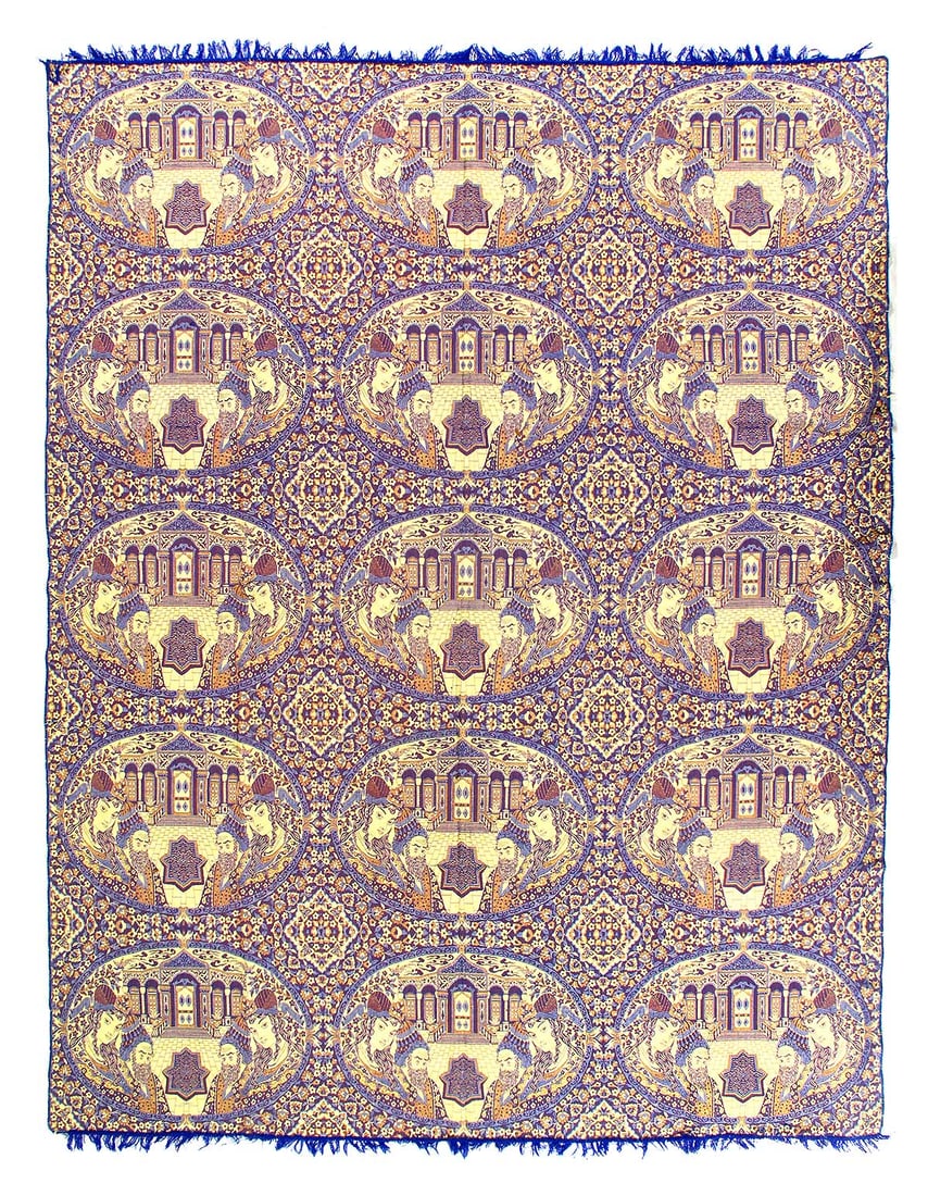 Contemporary Flat Weave 9'5"X 12': Contemporary Flat Weave 9'5"X 12' - circa 1980, Tabriz, Machine-Made, Cotton, 300 -D14894- 862.This item is part of our fine auction collection which includes many fine home accessories including anti