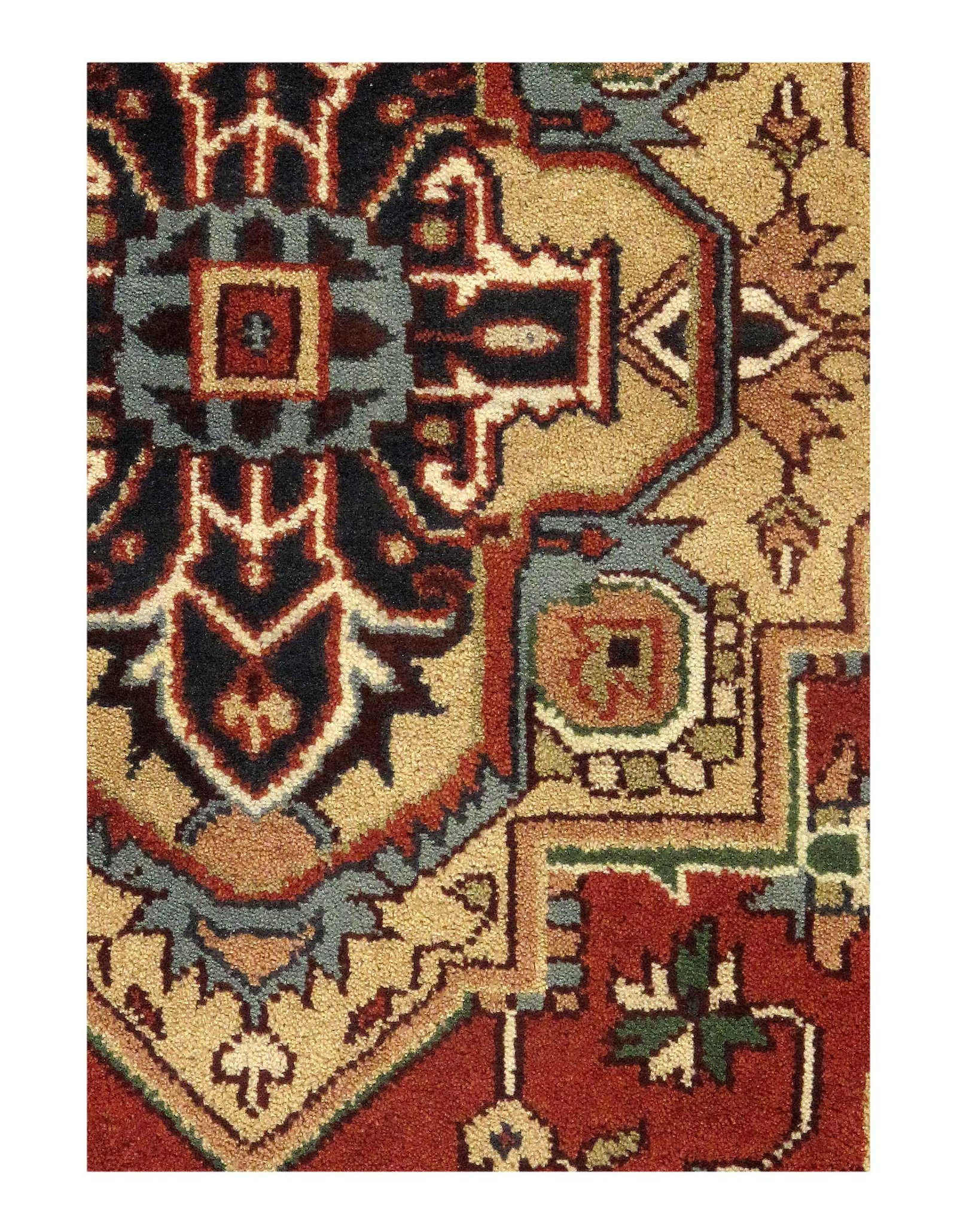 Fine Hand Knotted Persian serapi design 6' X 9' (1 of 4)