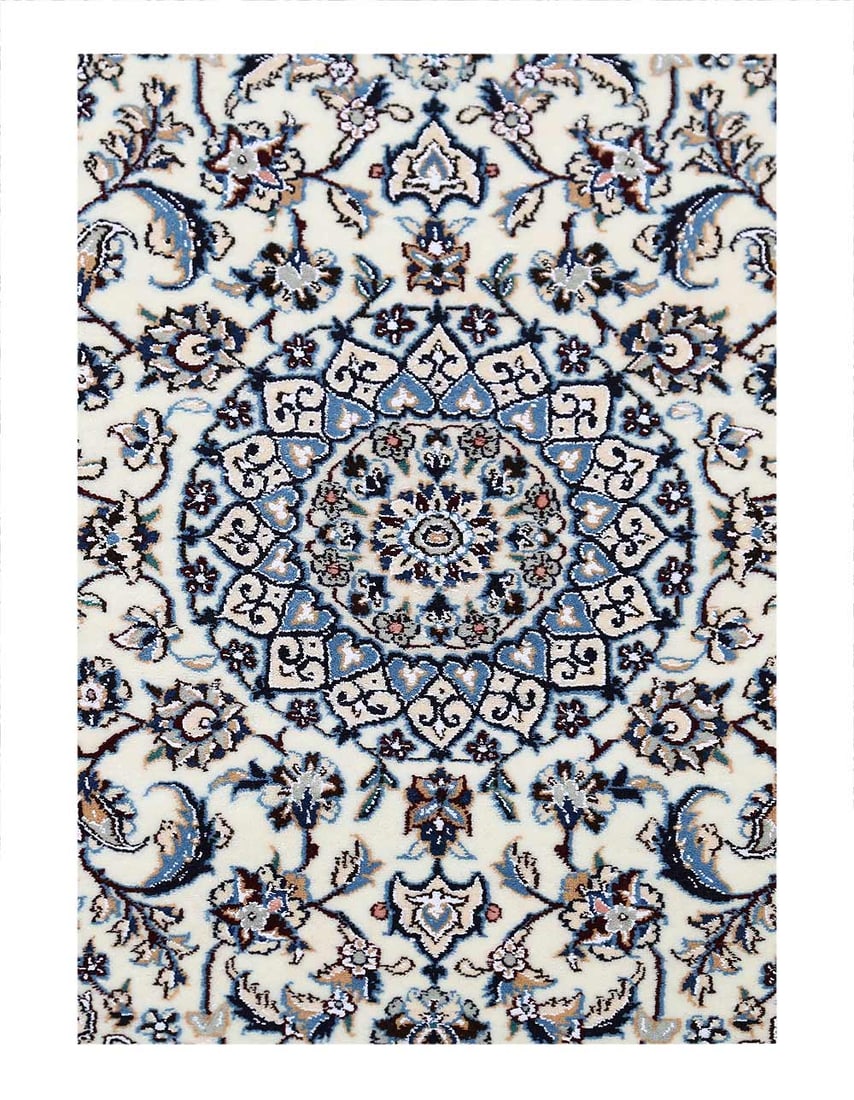 Fine Hand knotted Persian silk & wool Runner 1'11'' X 9'9'' (1 of 3)