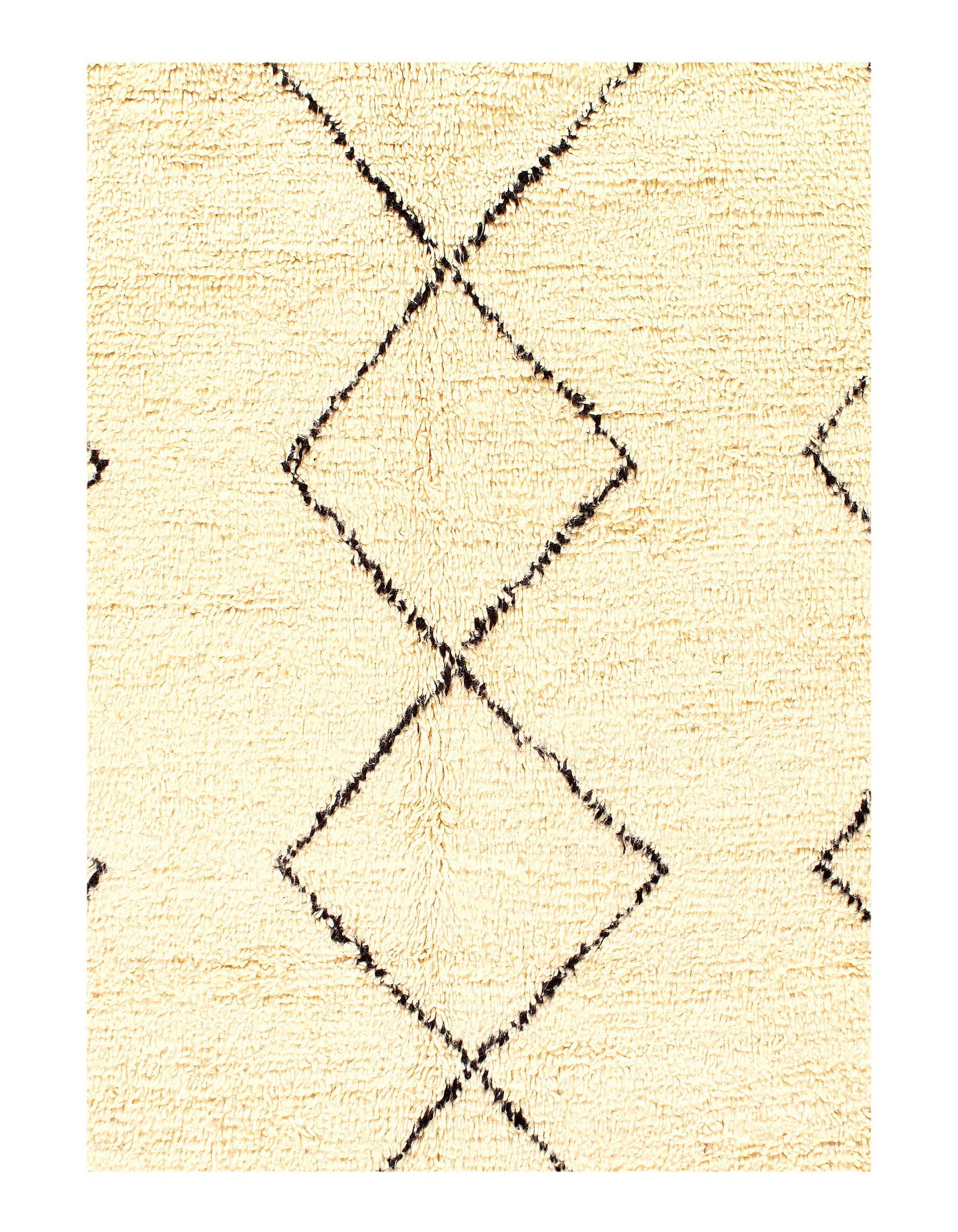 Fine Hand Knotted Vintage Moroccon rug 4'11'' X 7'5'': Fine Hand Knotted Vintage Moroccon rug 4'11'' X 7'5'' - Circa 1970, Moroccan, Hand-Knotted, Lamb's Wool, 300 -D11838- 862.This item is part of our fine auction collection which includes many fine home