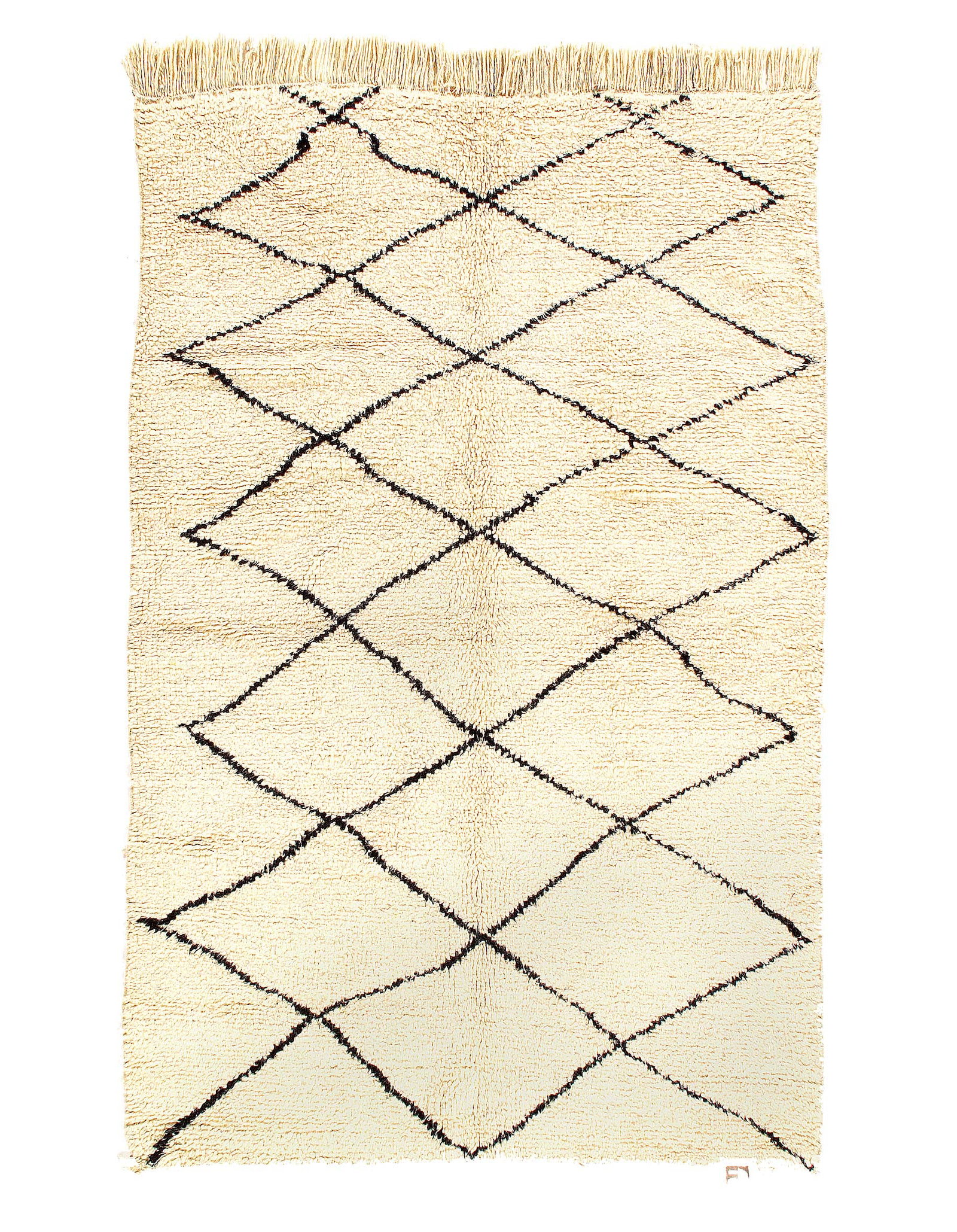 Fine Hand Knotted Vintage Moroccon 5' X 7'7'' (1 of 5)