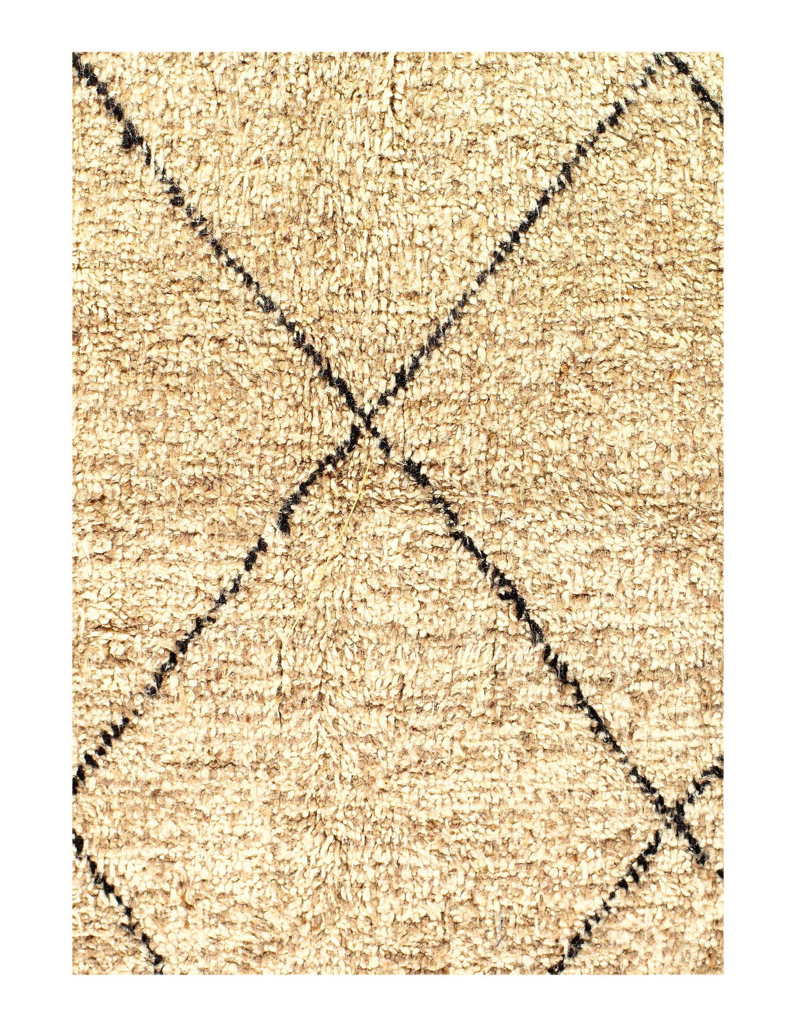 Fine Hand Knotted Vintage Moroccon rug 5'8'' X 7'8'': Fine Hand Knotted Vintage Moroccon rug 5'8'' X 7'8'' - Circa 1970, Moroccan, Hand-Knotted, Lamb's Wool, 300 -D11850- 862.This item is part of our fine auction collection which includes many fine home