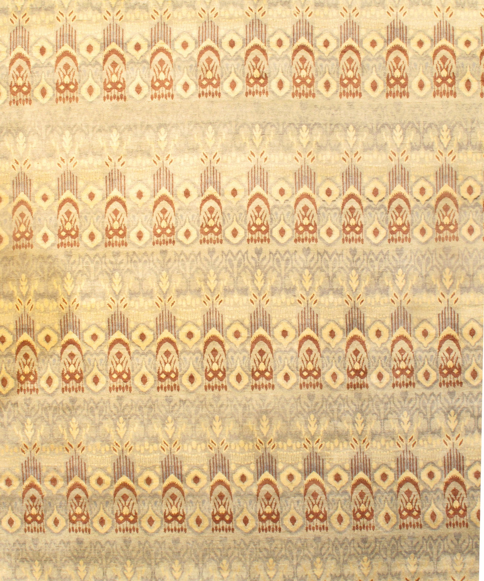 Multi color Modern Rug 8'x10': Multi color Modern Rug 8'x10' - New, Modern, Hand-Knotted, Lamb's Wool, 300 -D06712- 862.This item is part of our fine auction collection which includes many fine home accessories including antique ru