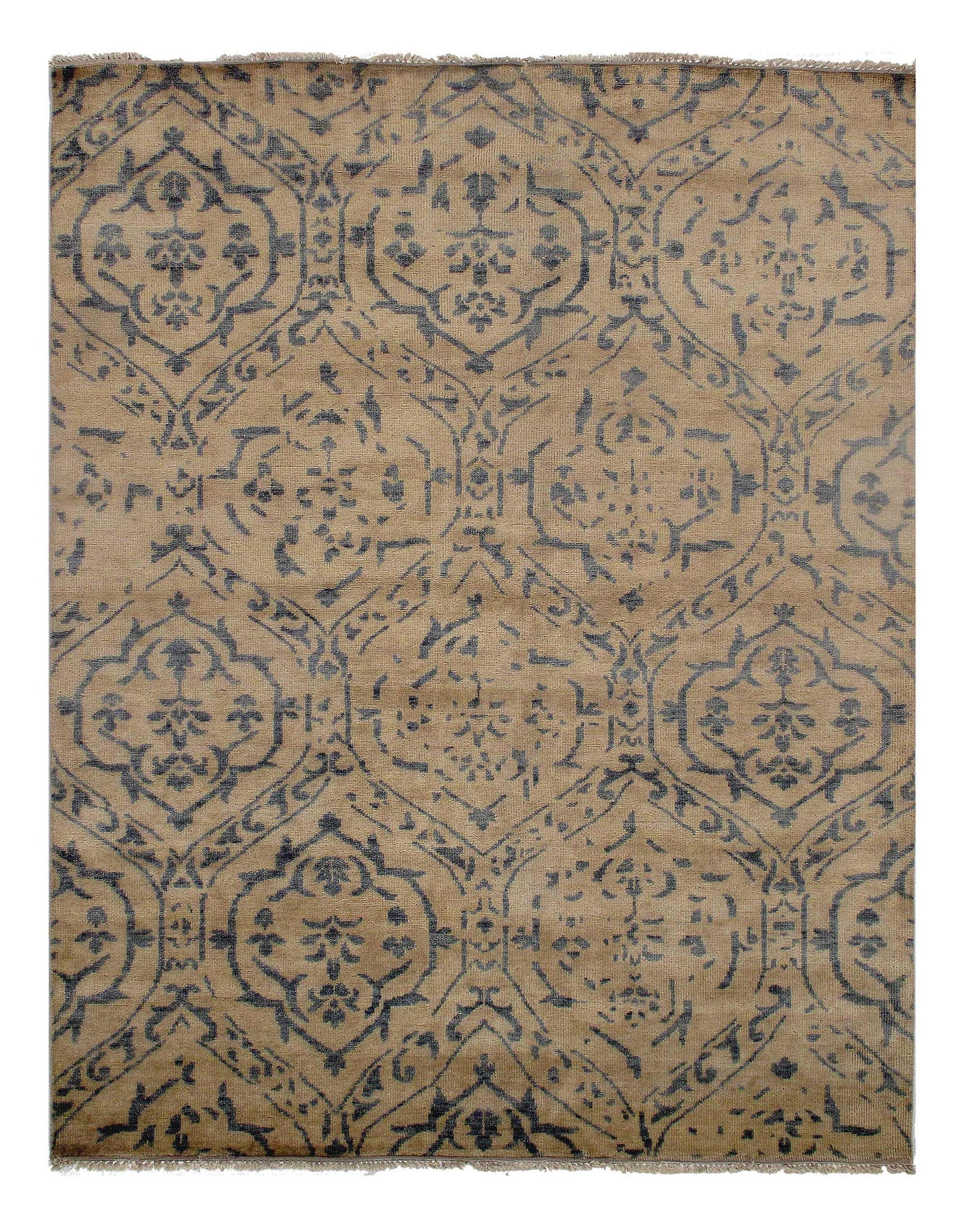 Ivory Oushak Design 8' x 10' (1 of 4)