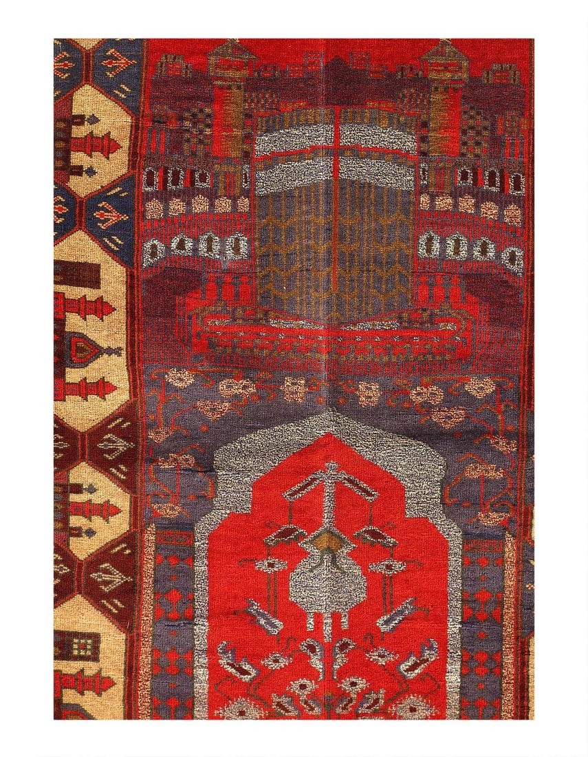 Afghan Baluch Rug 3'2"X 6'5": Afghan Baluch Rug 3'2"X 6'5" - N/A, Baluch, N/A, Lamb's Wool, 300 -D14952- 862.This item is part of our fine auction collection which includes many fine home accessories including antique rugs,