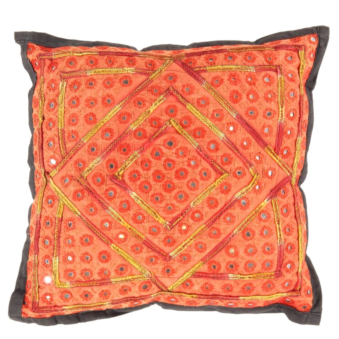 Rust Design Pillow 16"X 16" (1 of 2)