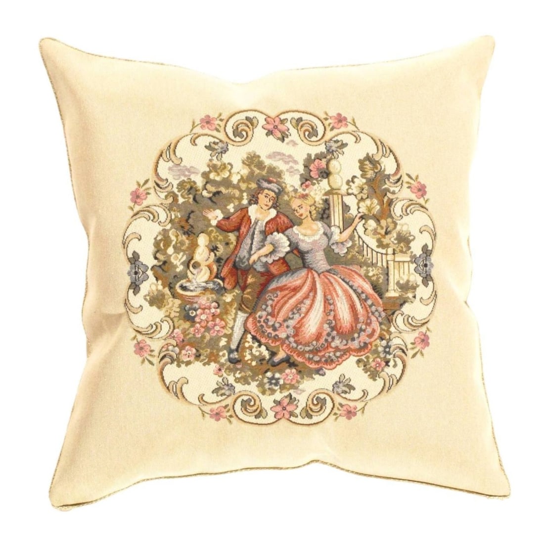 Decorative Tapestry Pillow 22 "X 22'': Decorative Tapestry Pillow 22 "X 22'' - New, Tapestry Pillow, Handmade , Flat Weave, 300 -IR 146 T- 862.This item is part of our fine auction collection which includes many fine home accessories inclu