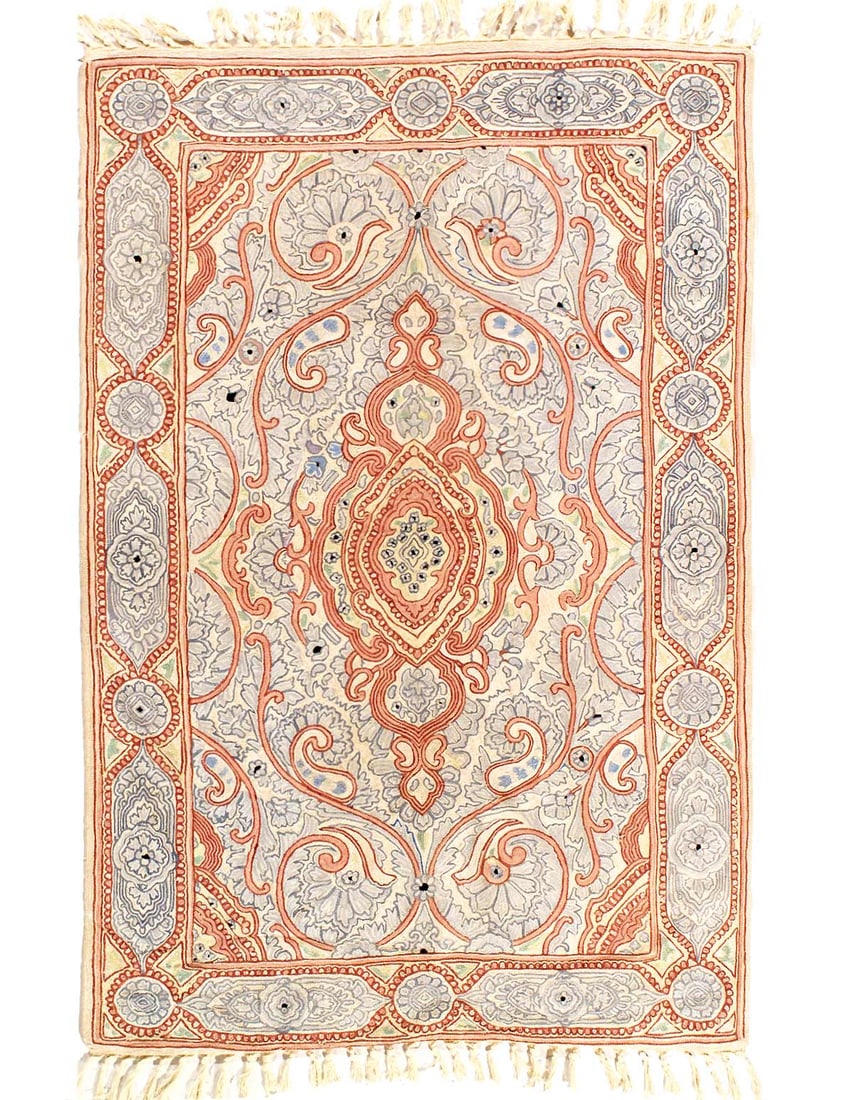 Fine Flat Weave Chinese Aubusson 3'X 4'6" (1 of 3)