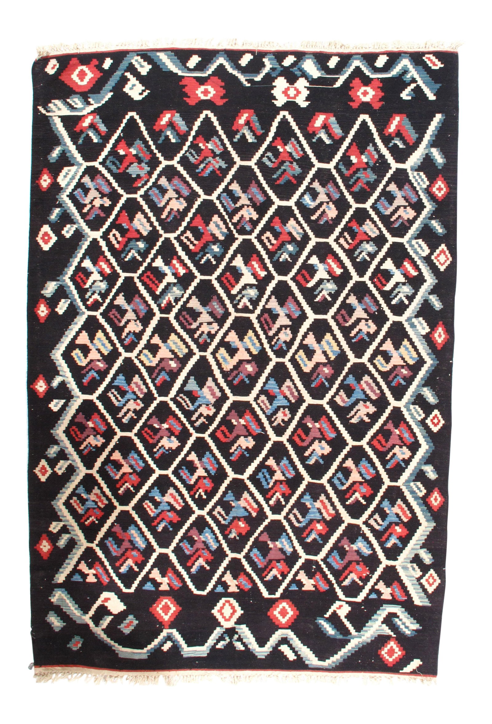 Turkish Kilim Rug - 6'1" x 9'1" (1 of 4)
