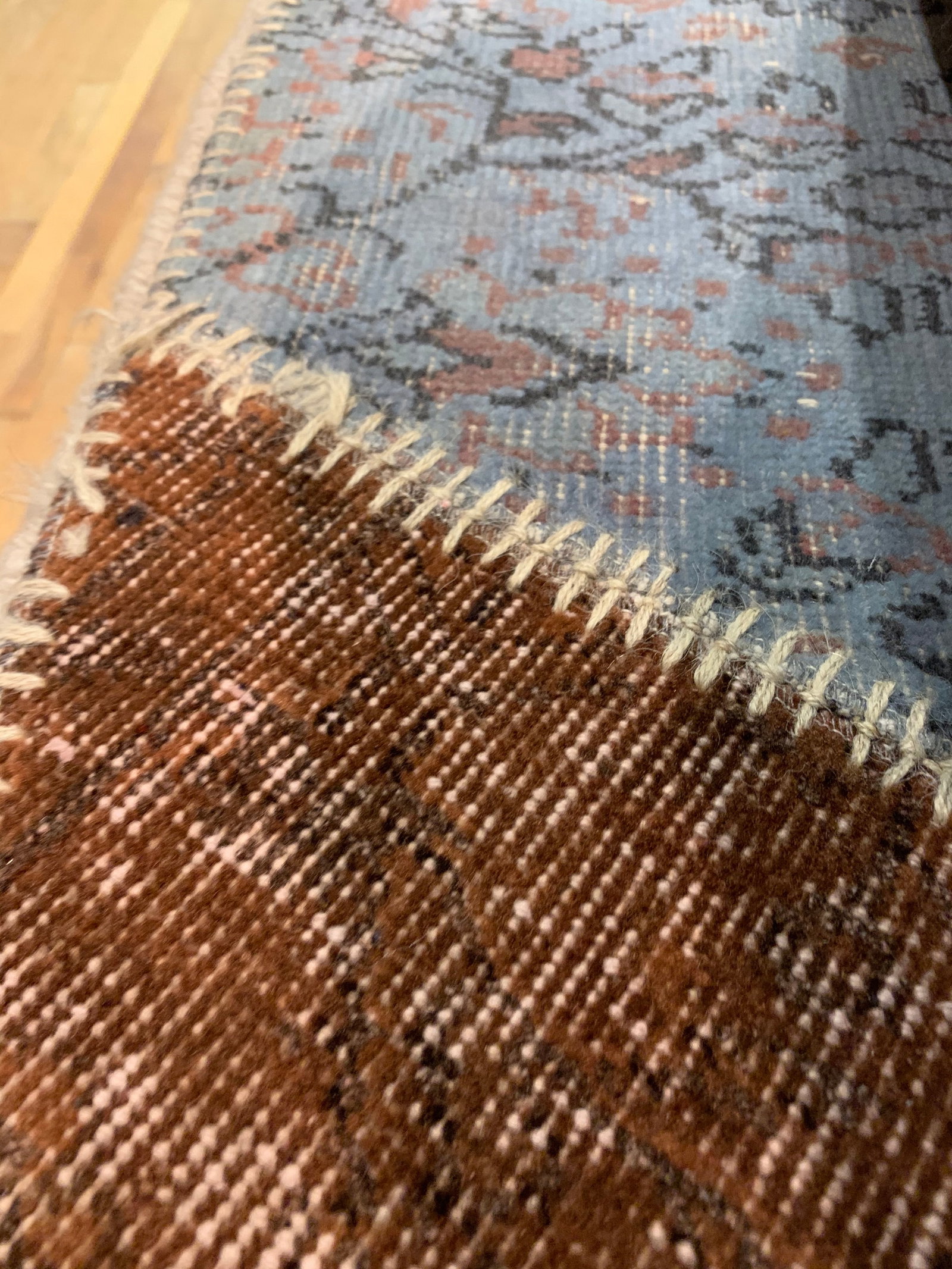 Gray Turkish Patchwork 8' X 12' - 4