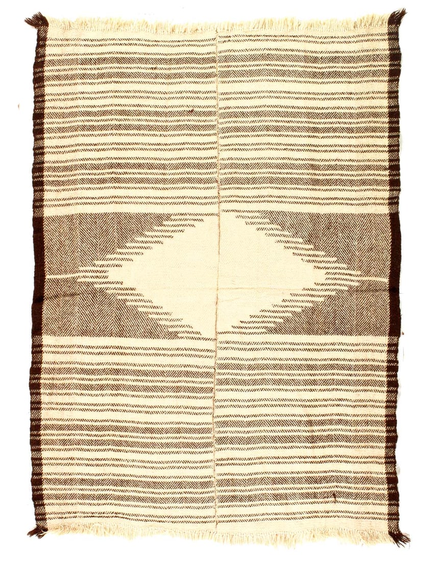 Fine Hand woven Flat Weave vintage Sumak 3'4"x 4'6" (1 of 3)