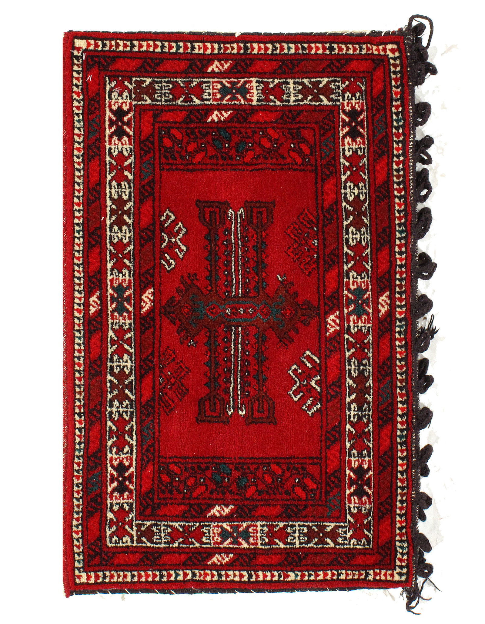 Antique Persian Turkaman Rug - 1'8" x 2'7": Antique Persian Turkaman Rug - 1'8" x 2'7" - Circa 1960, Turkaman, Hand-Knotted, Lamb's Wool, 300 -D10842- 862.This item is part of our fine auction collection which includes many fine home