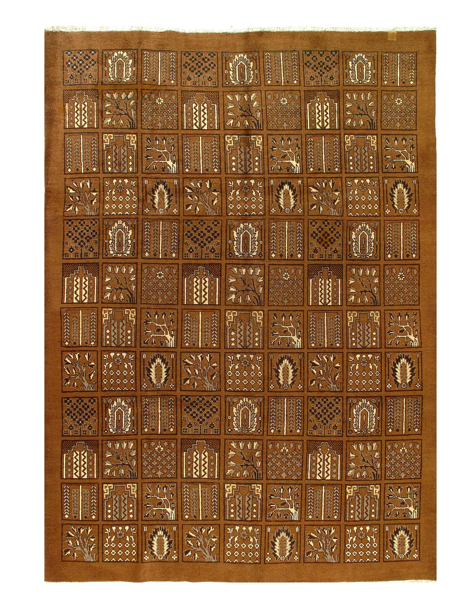Camal Khodrang Lamb's Wool 8' X 11': Camal Khodrang Lamb's Wool 8' X 11' - circa 1970, Tabriz, Hand-Knotted, Wool, 300 -D03056- 862.This item is part of our fine auction collection which includes many fine home accessories including
