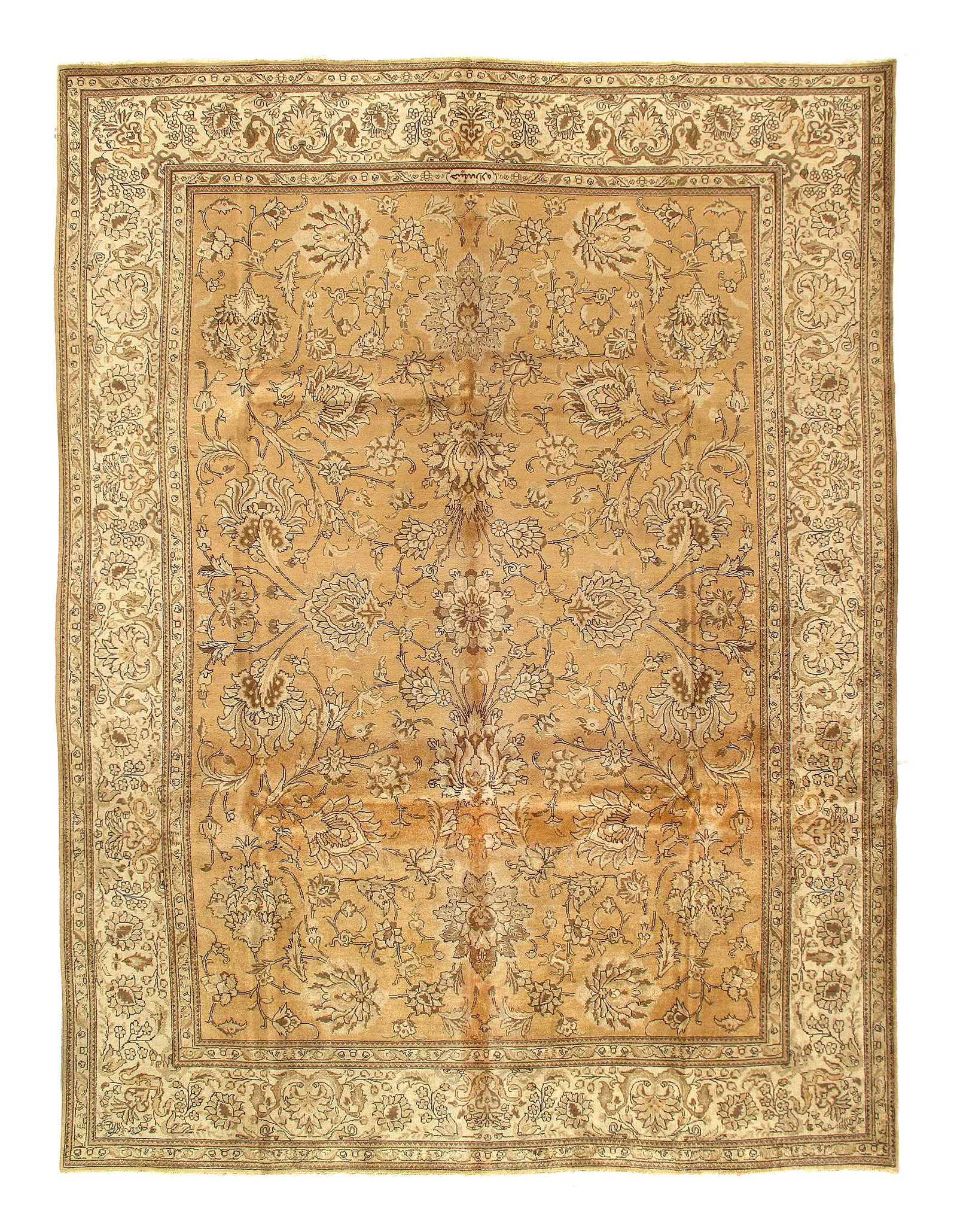 Antique Tabriz Rug 9'6" X 12'4" (1 of 4)