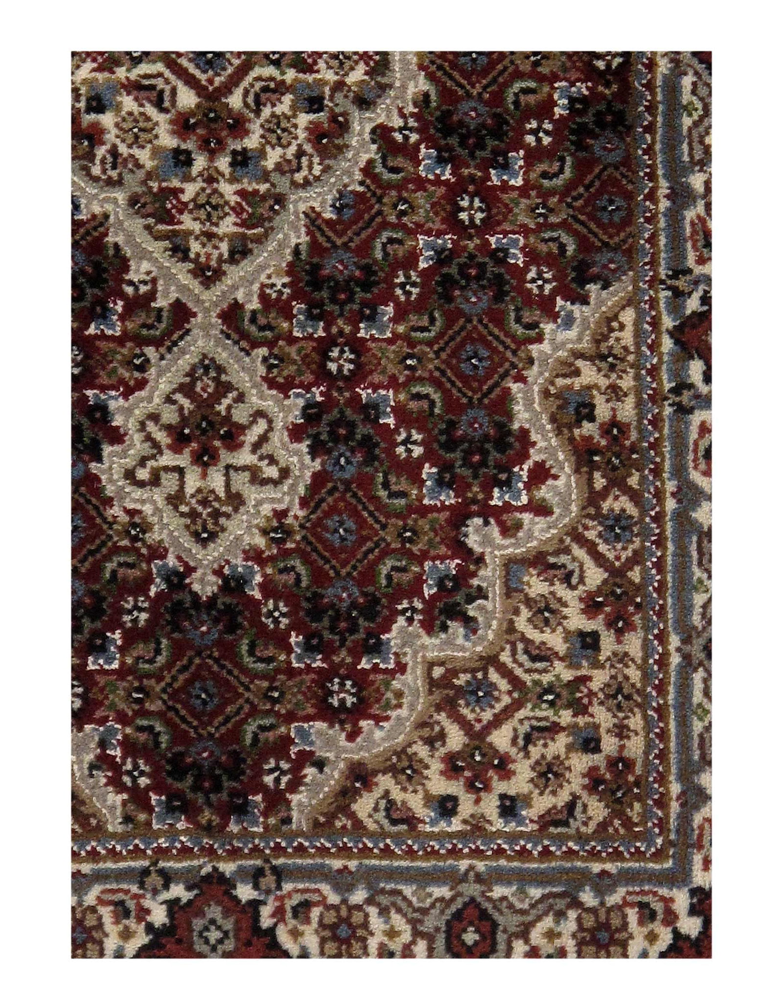 Burgundy Tabriz Design 2' x 3' - 2
