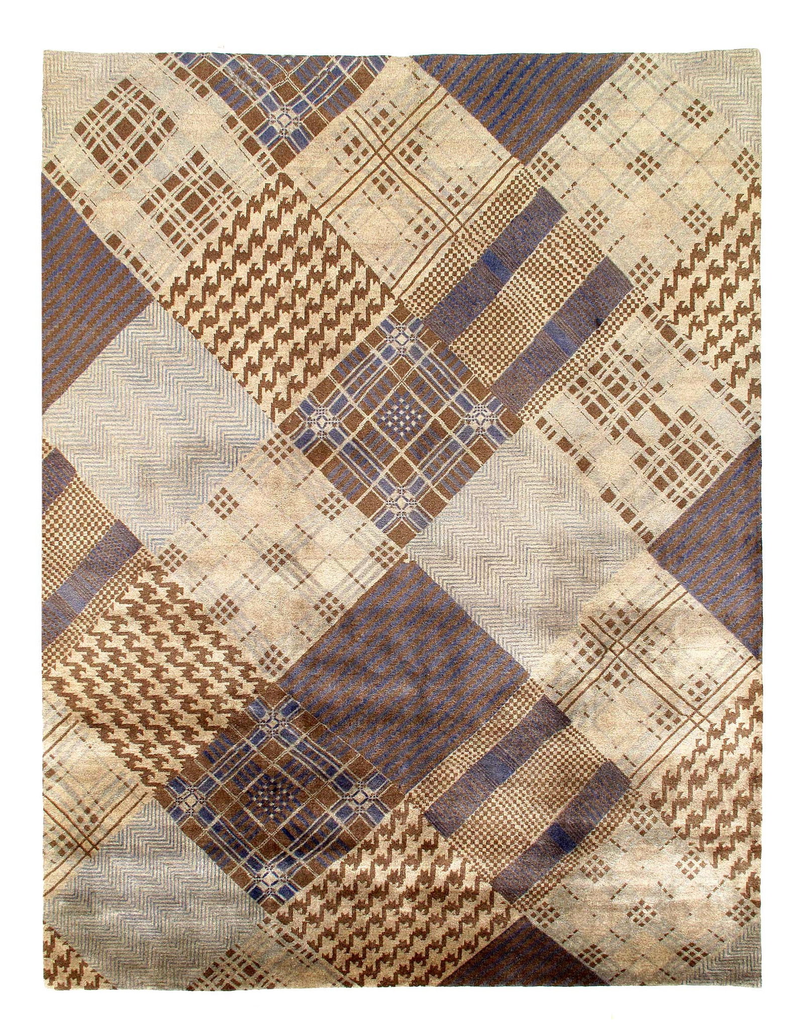 Fine hand Knotted Modern rug 8' X 10'4'' (1 of 3)