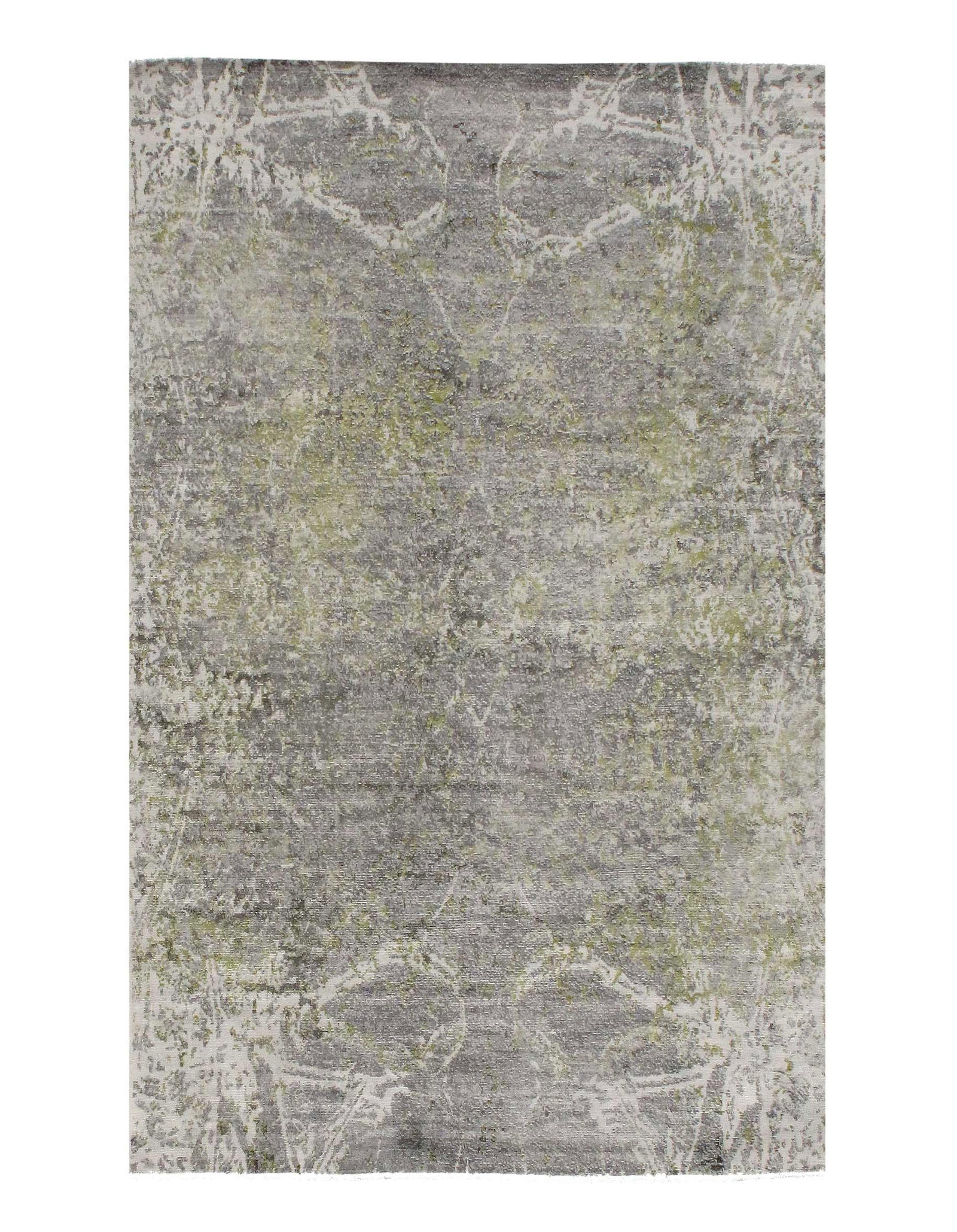 Fine Hand Knotted Modern V.silk Rug 5' X 8' (1 of 4)